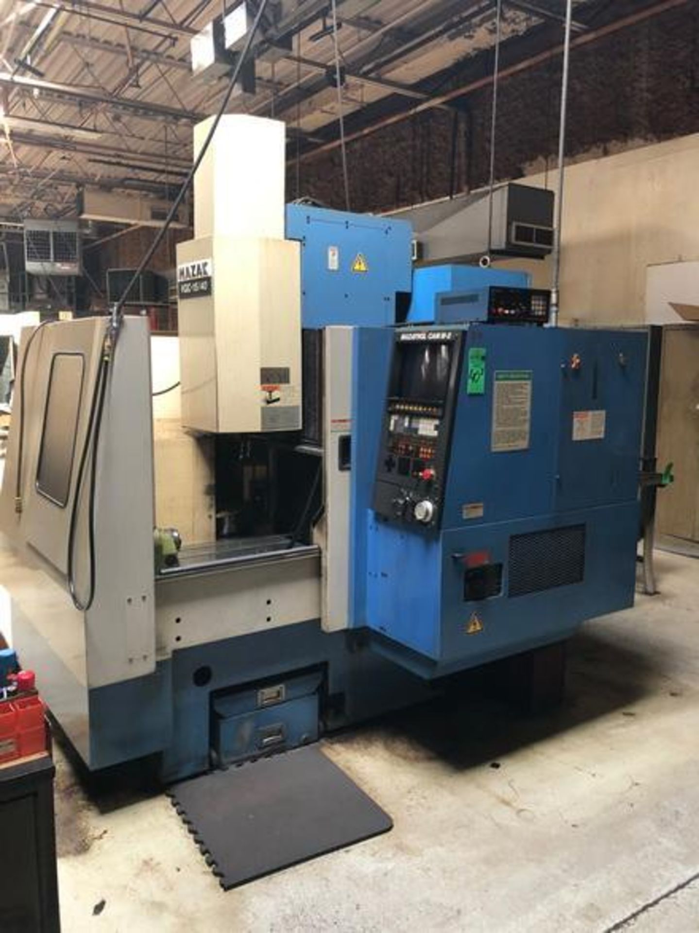 Mazak Model: VQC-15/40 CNC Vertical Machining Center S/N: 69076, 16"x36", 16-Position ATC, Yuasa 4th - Image 2 of 27