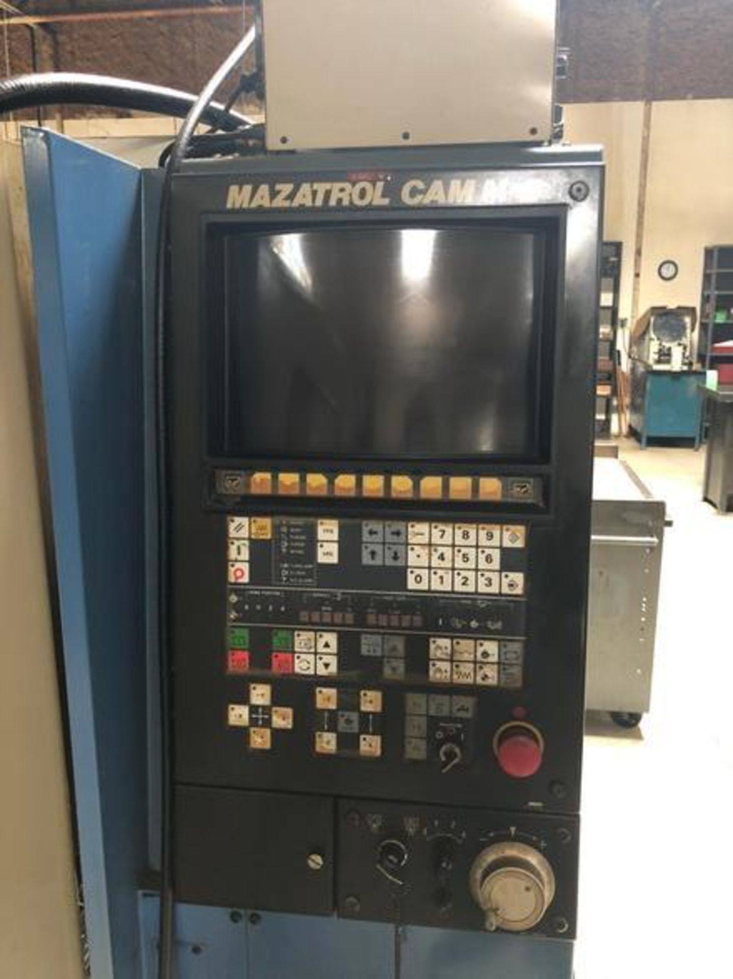 Mazak Model: VQC-15/40 CNC Vertical Machining Center S/N: 66110, 16"x35", 16-Position ATC, Yuasa 4th - Image 19 of 30