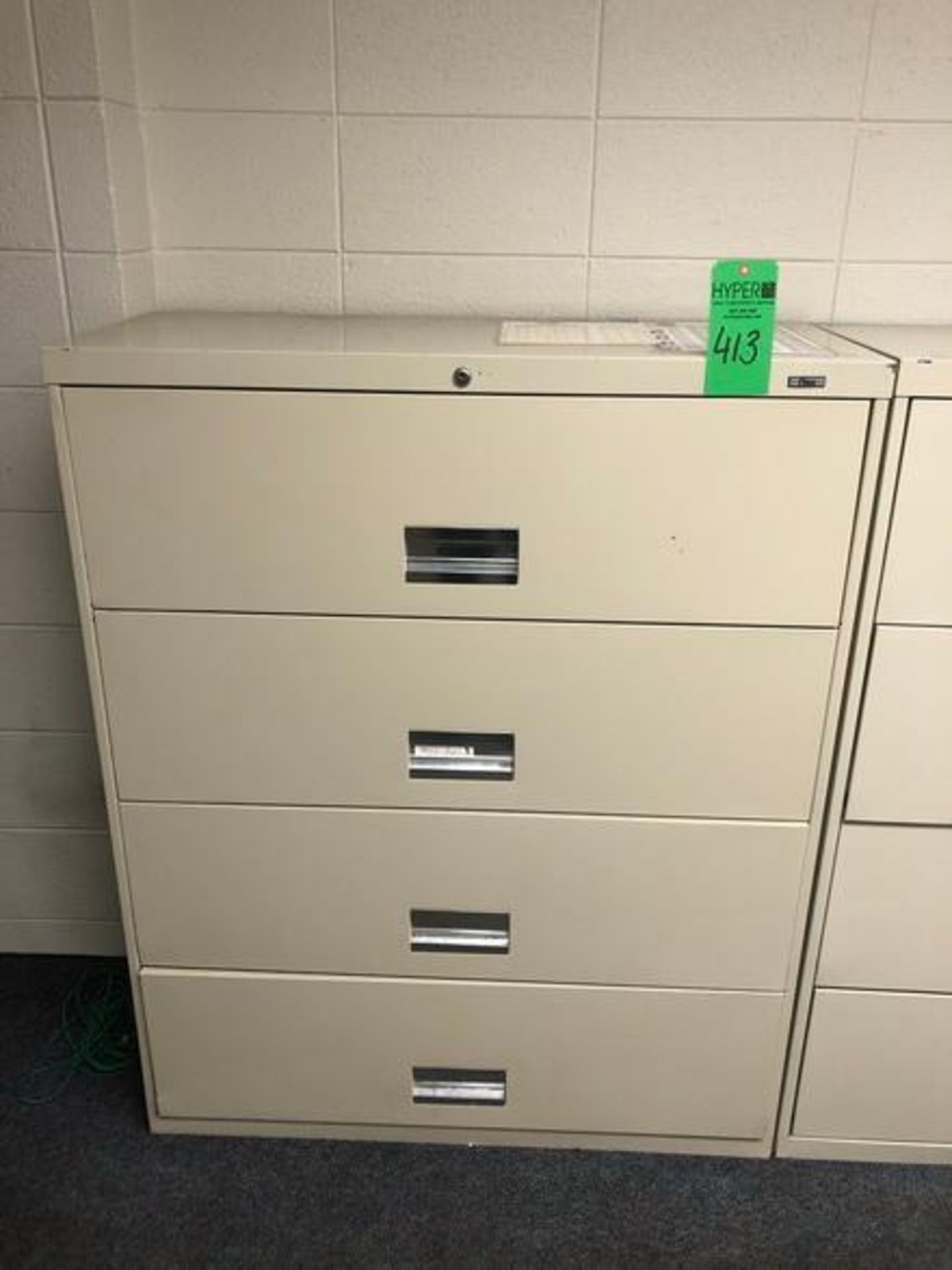 3 Flex Model Vertical 3 Drawers File Cabinet Size 42' X 18" X 52" - Image 3 of 9