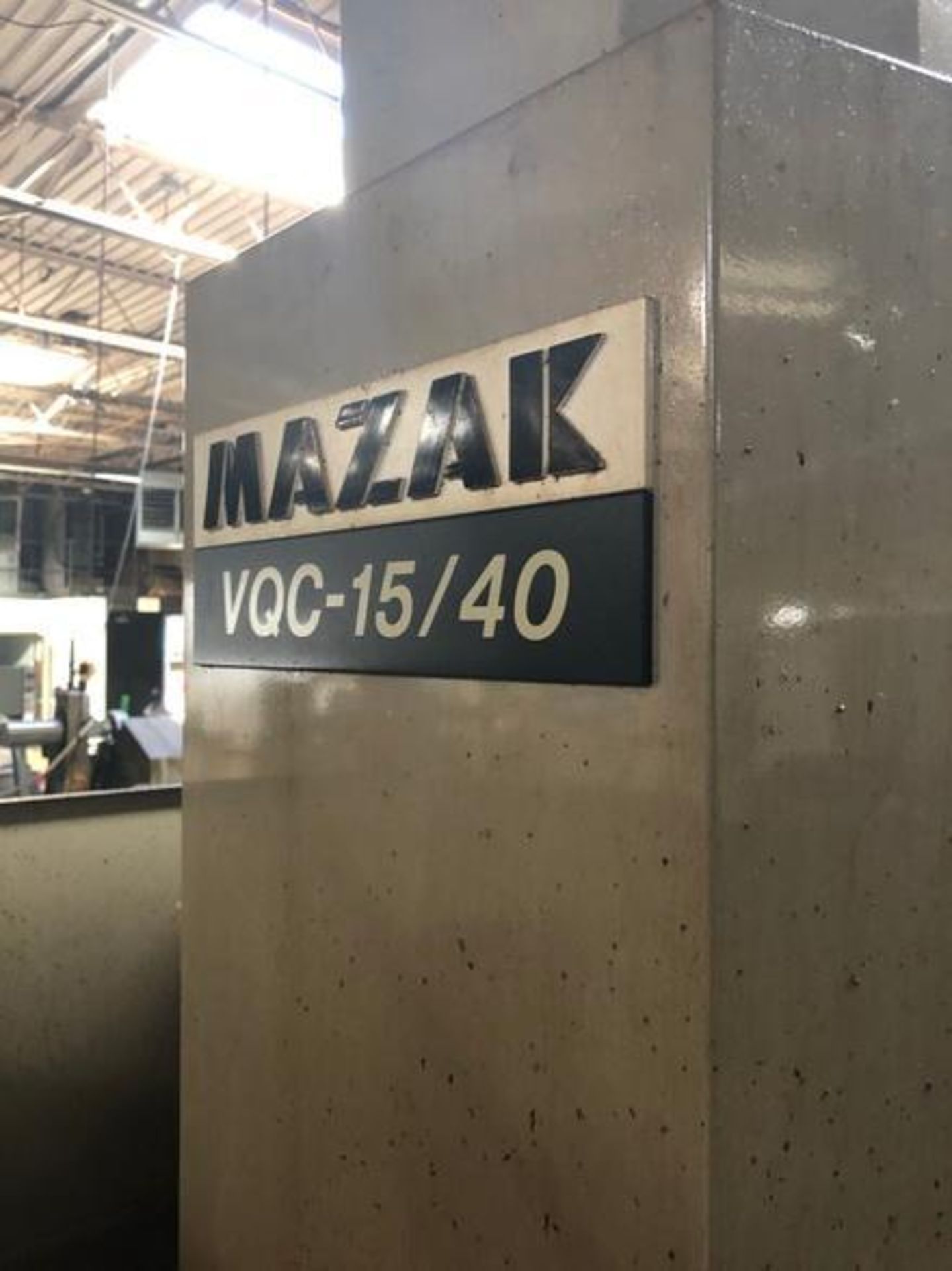 Mazak Model: VQC-15/40 CNC Vertical Machining Center S/N: 66110, 16"x35", 16-Position ATC, Yuasa 4th - Image 16 of 30