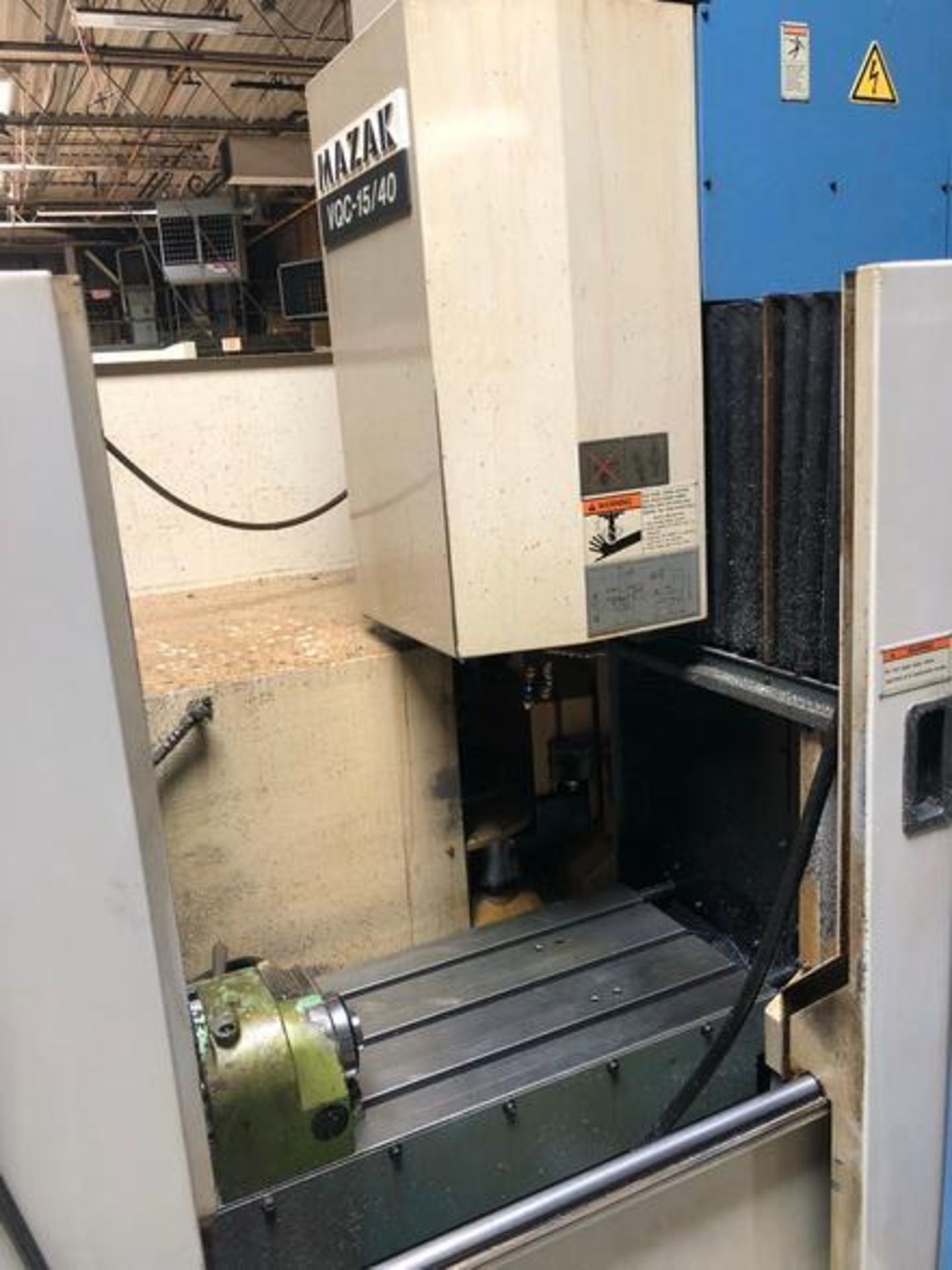 Mazak Model: VQC-15/40 CNC Vertical Machining Center S/N: 69076, 16"x36", 16-Position ATC, Yuasa 4th - Image 23 of 27