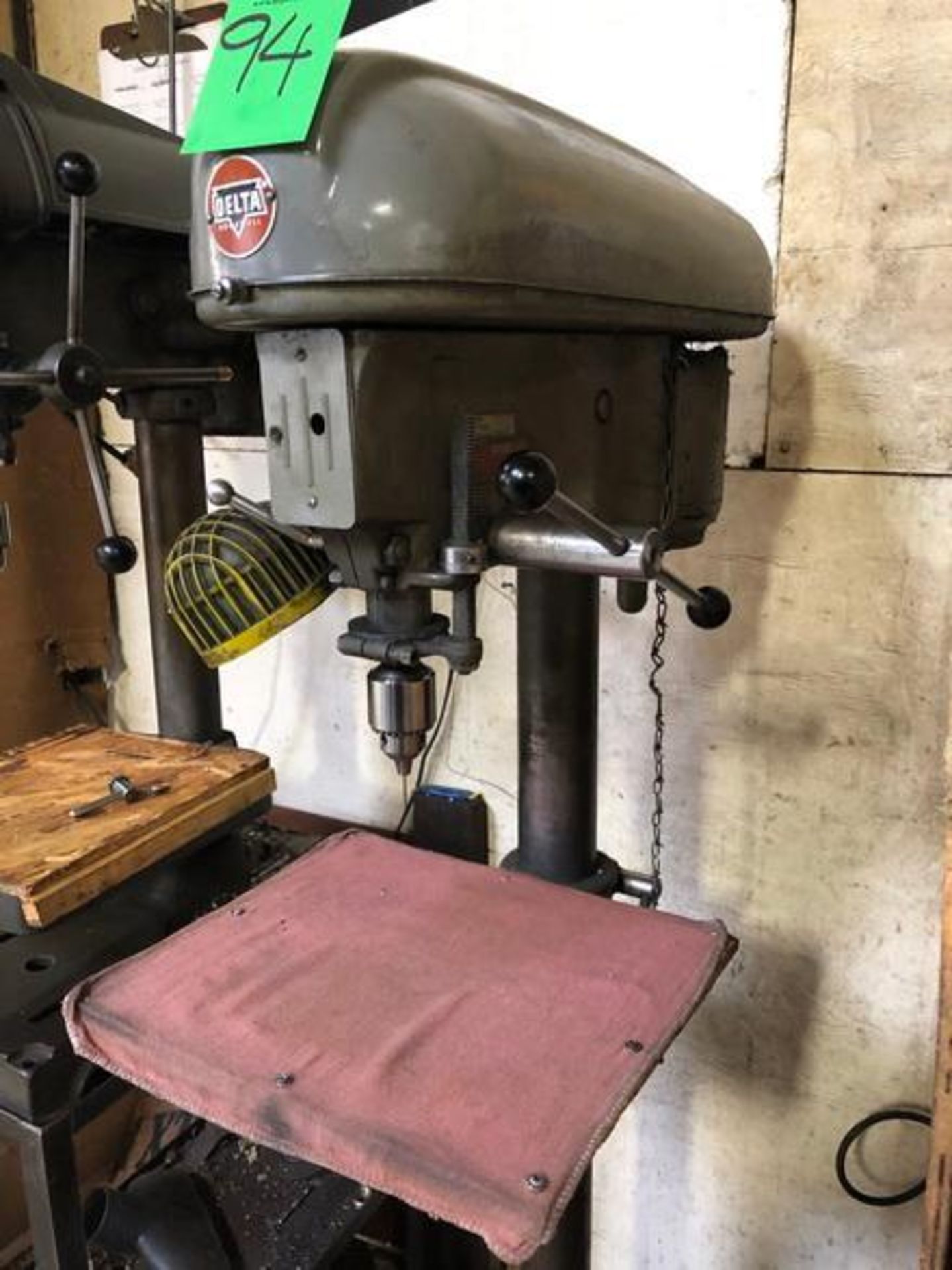 Delta Rockwell Drill Press S/N 115-8661 Table 10" x 10 1/2 - Image 4 of 6