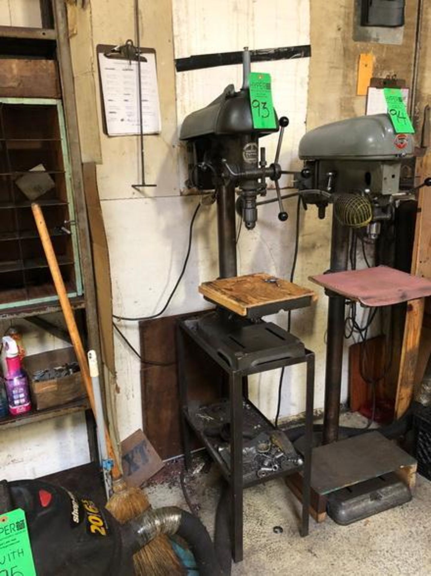 Walker Turner Model 1944 Drill Press table size 10" x 14" - Image 2 of 8