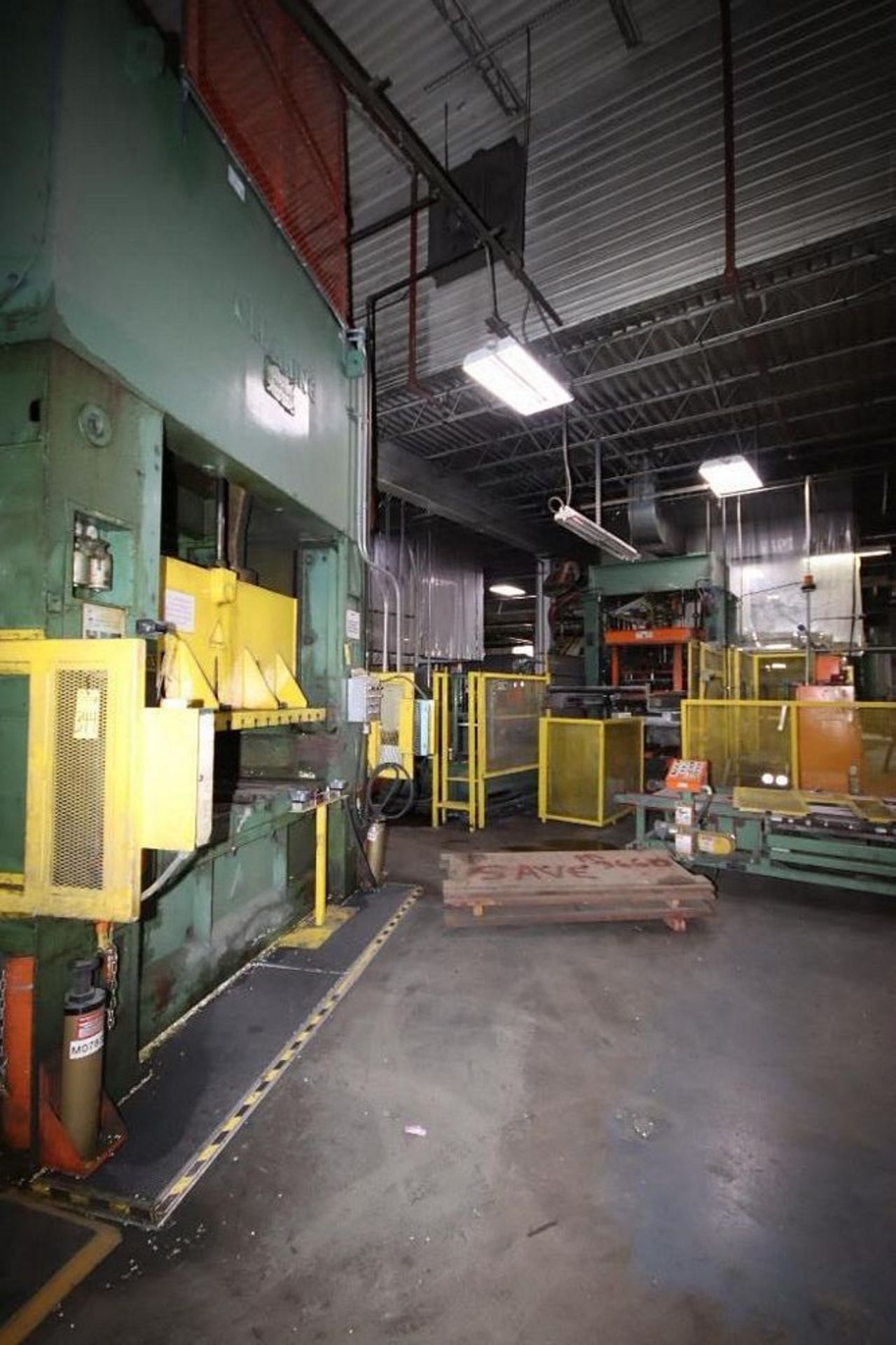 Clearing Press and Inline Vacuum Form Line *Subject to Piece Meal Bids