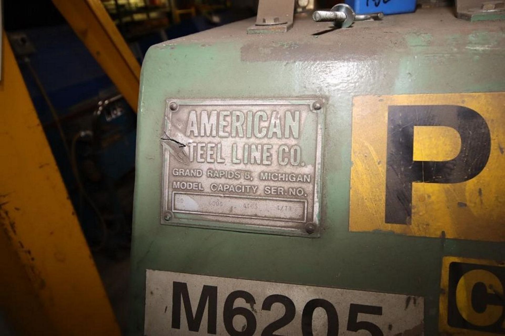 American Steel Line Uncoiler *Subject to Bulk Bids - Image 3 of 3