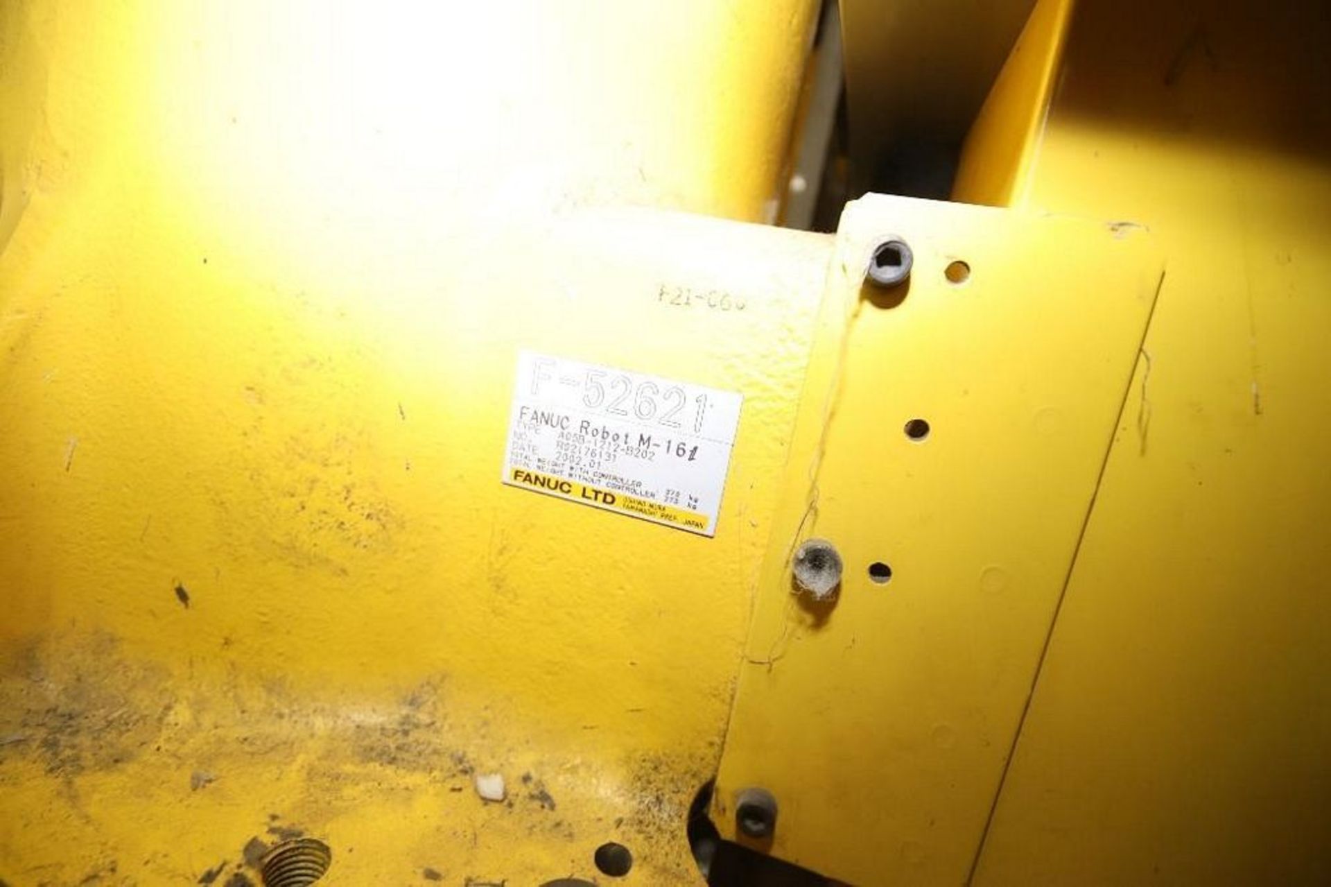 Fanuc M-16 Robot Type A05B-1212-B202, #R02176131, with Fanuc System R-J3 Control with Pendant *Subje - Image 2 of 6