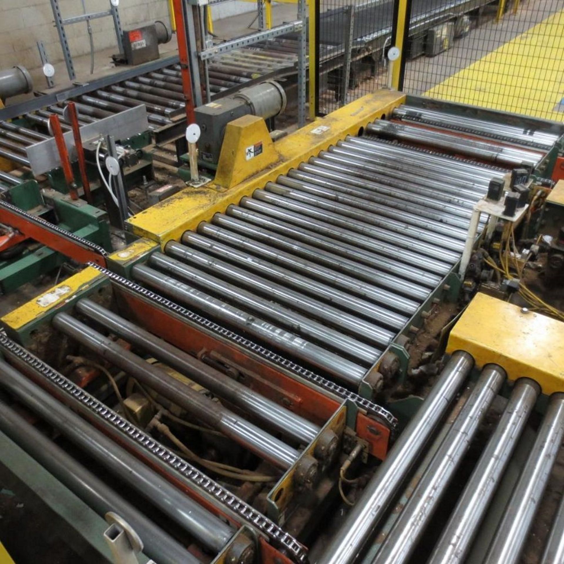 Belt and Roller Conveyor with 3 Transfers, Roller Conveyer is 39" and 29" Wide 759' Long, Belt Conve - Image 3 of 10