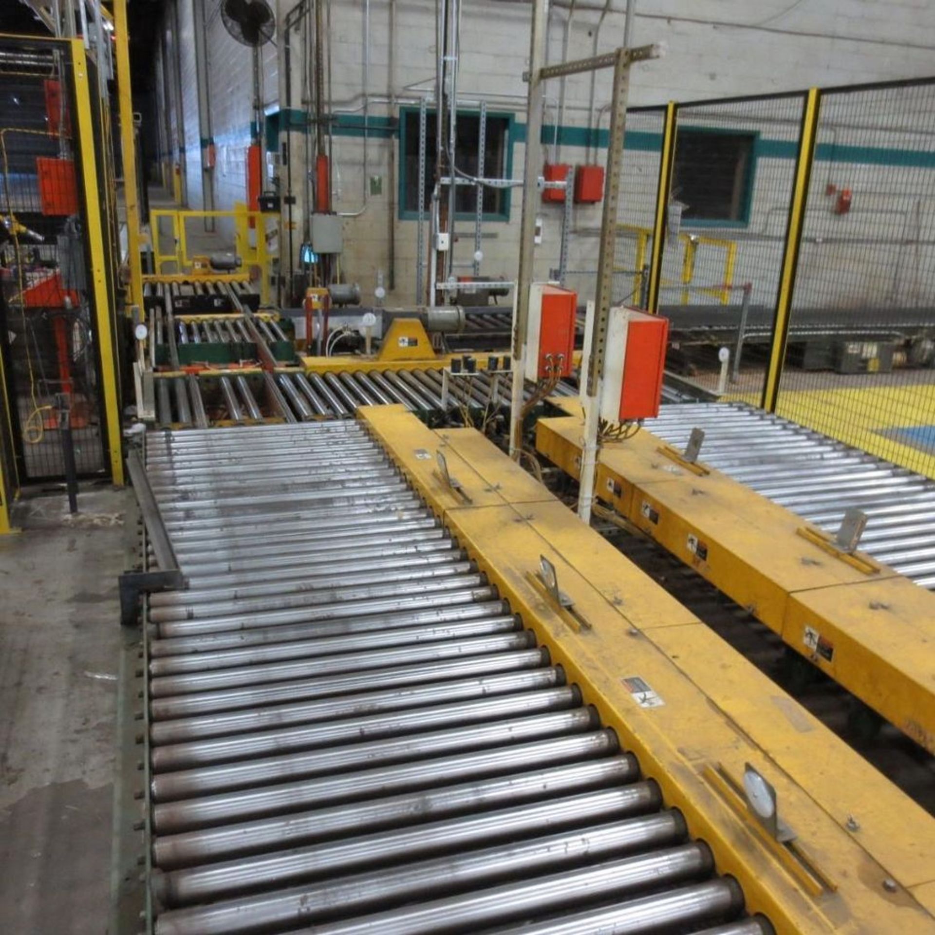 Belt and Roller Conveyor with 3 Transfers, Roller Conveyer is 39" and 29" Wide 759' Long, Belt Conve - Image 2 of 10