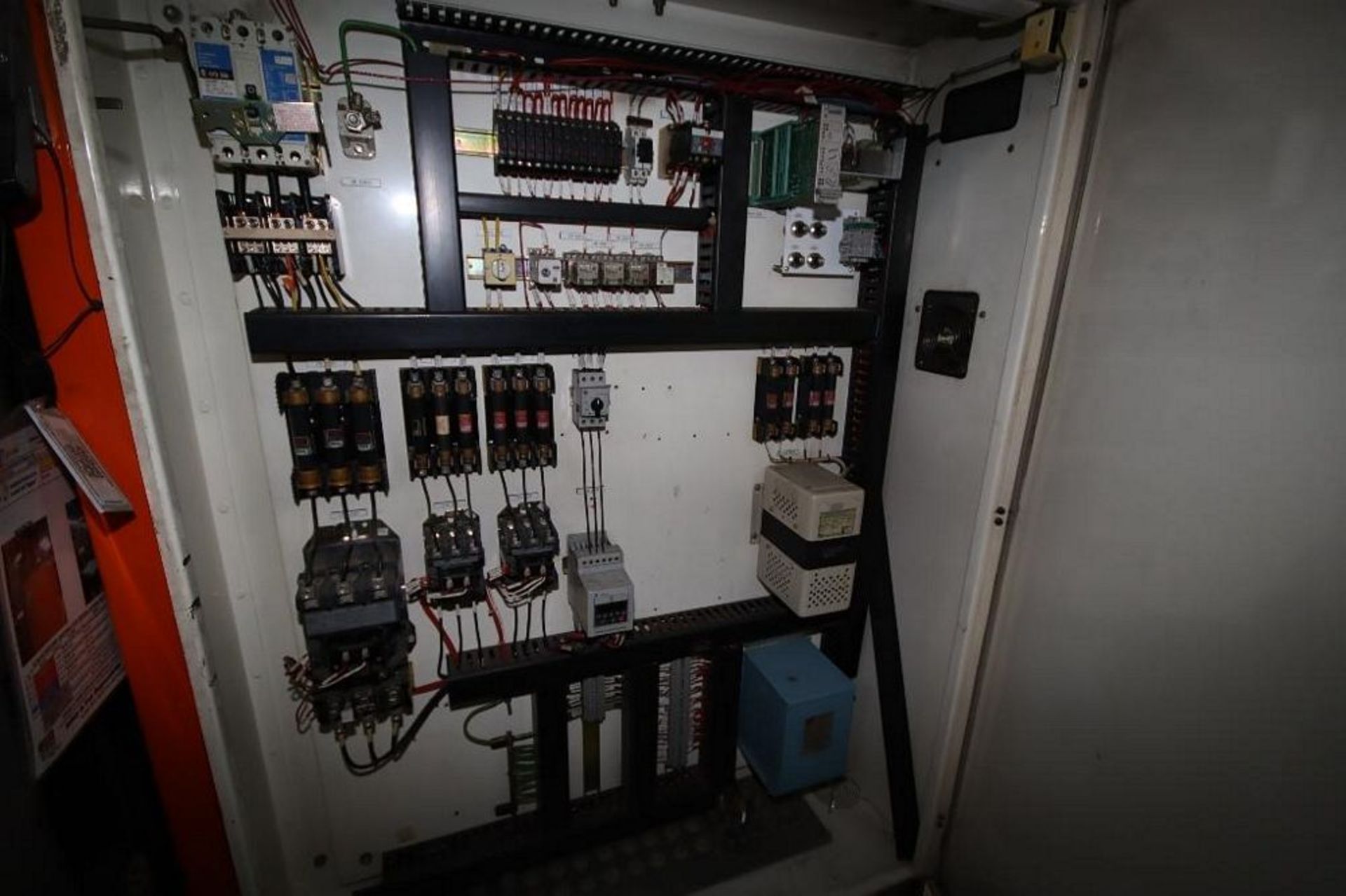 Control Cabinets Associated with Scott Inner Door Line (6) Orange Units (S4121-16, S4121-18,S4122-18 - Image 9 of 11