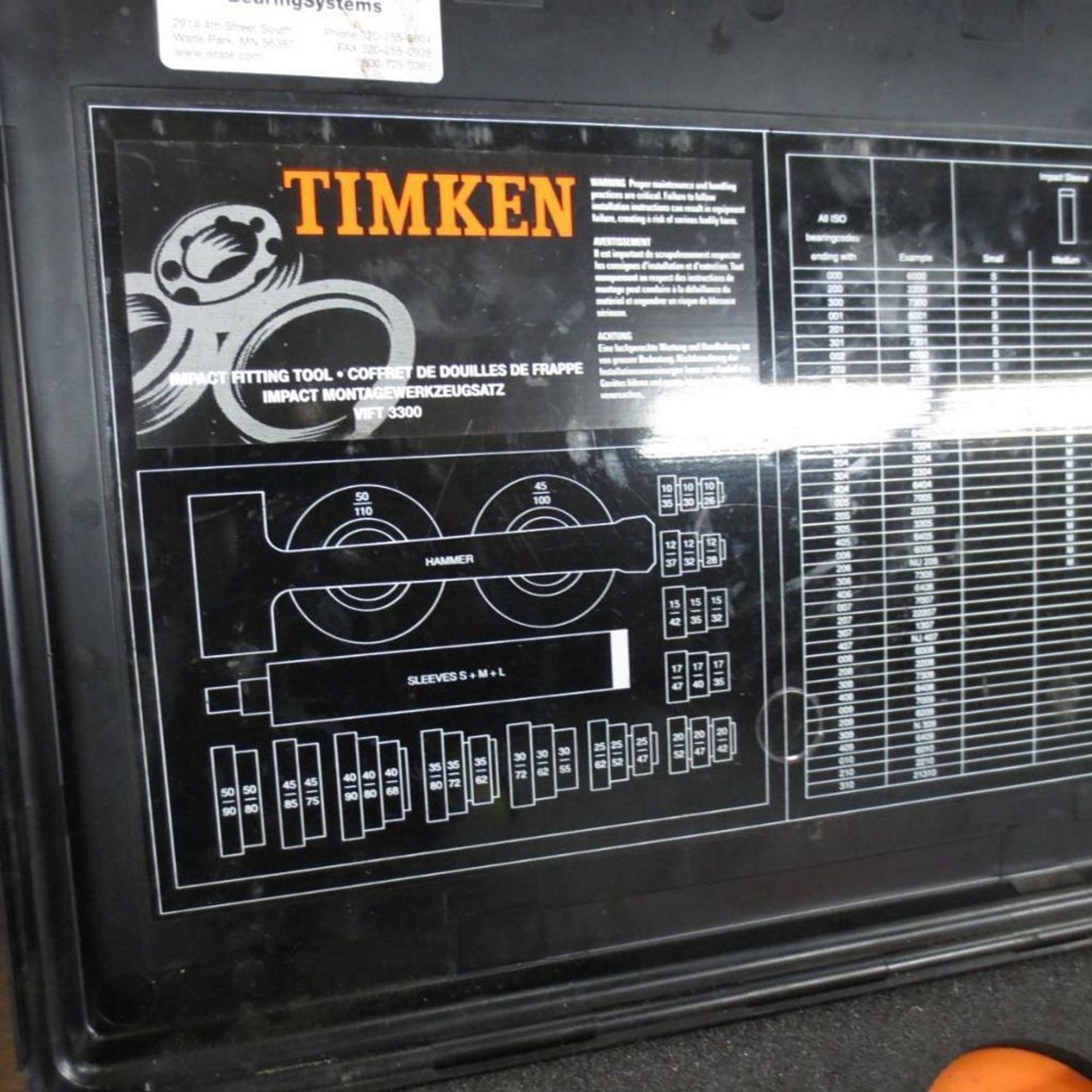 Timken Inpact Fitting Tool Set - Image 2 of 2