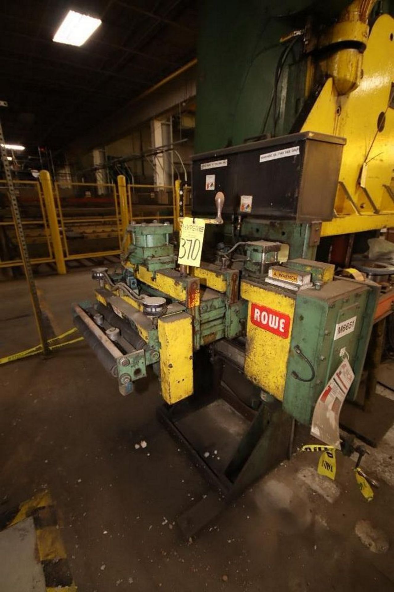 Rowe Press Feed/Straightner 18"