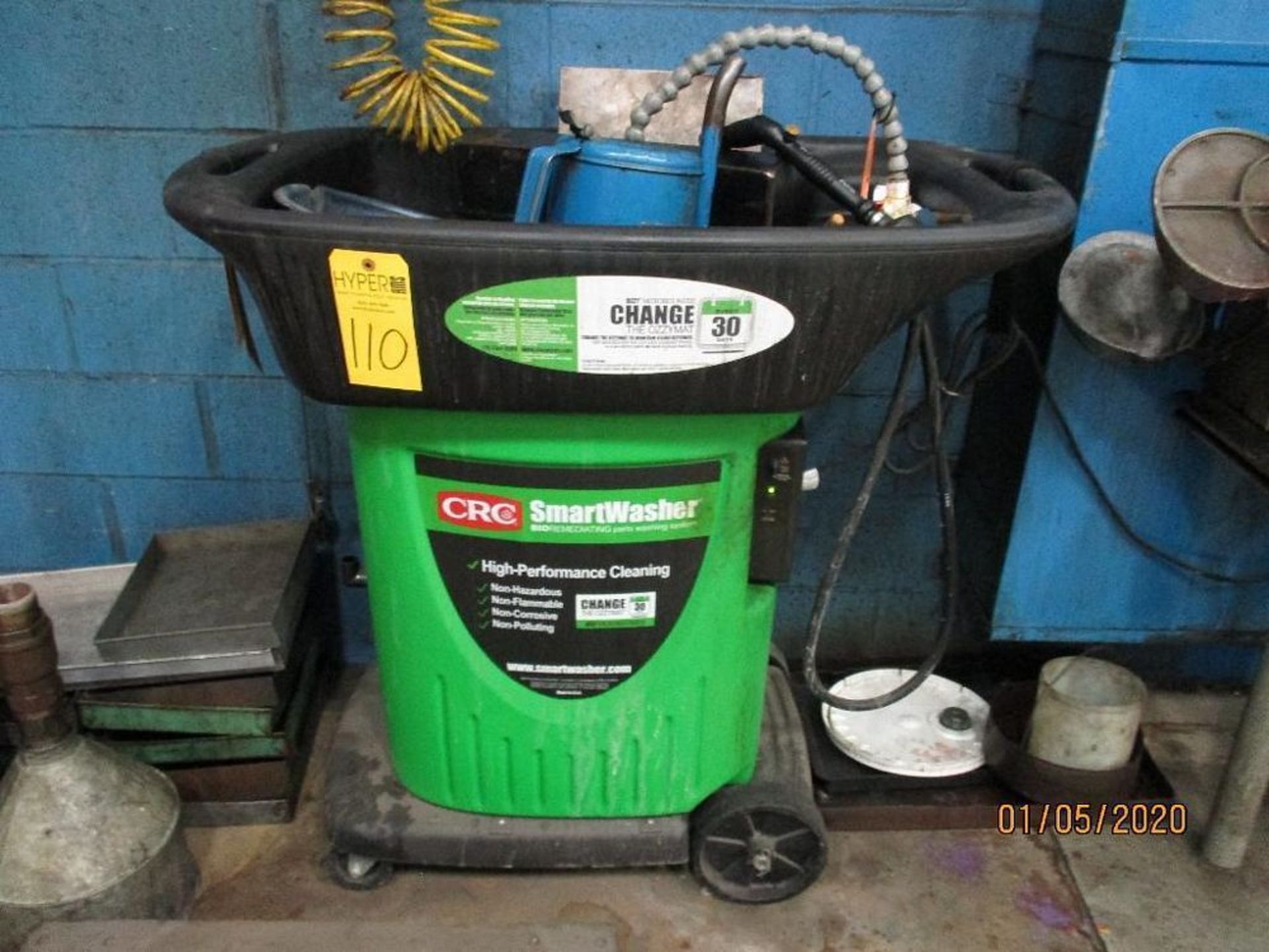 CRC Smartwasher Bio Remediating Parts Washer System, M/N 23 S/N A037389