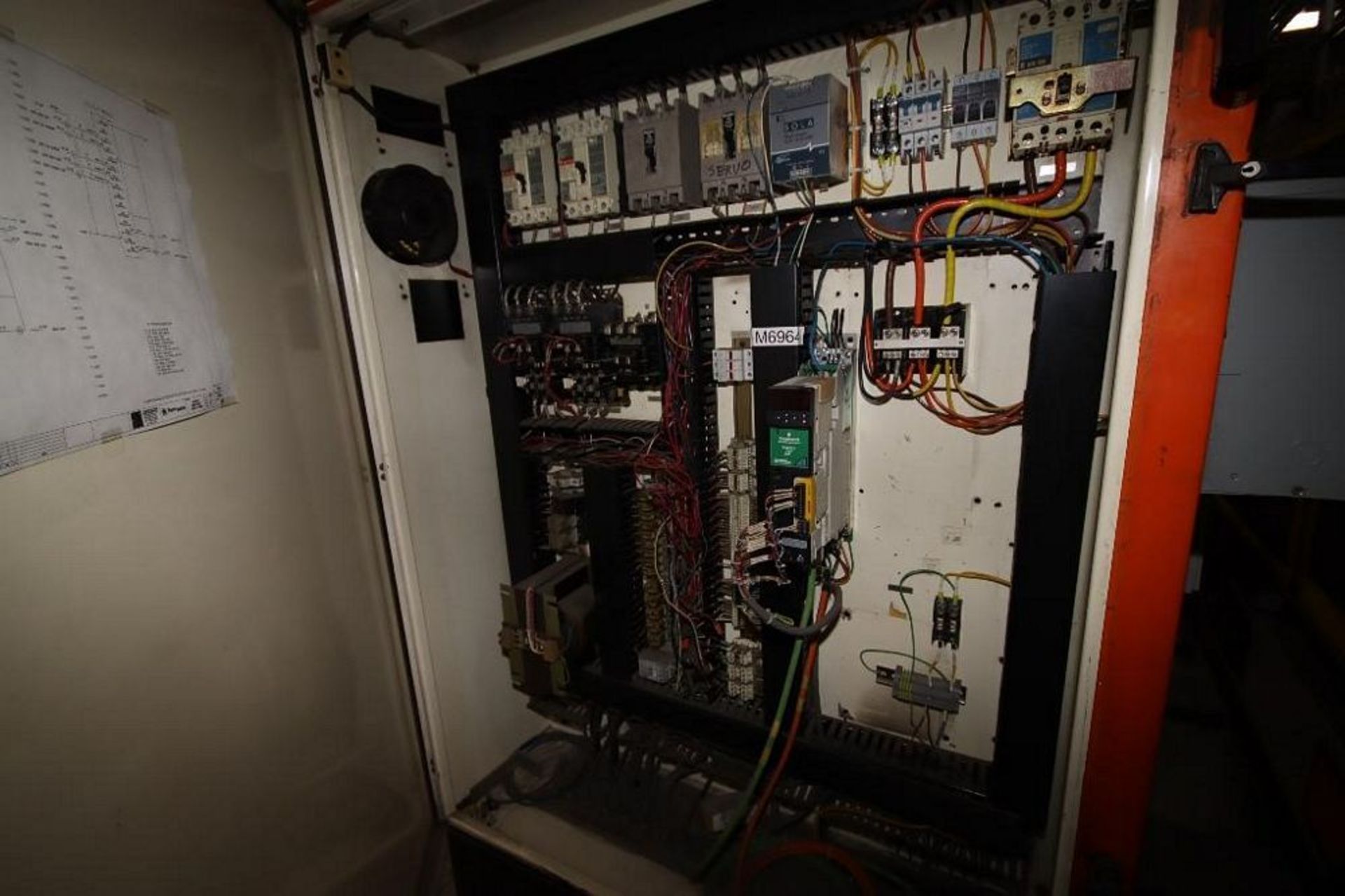 Control Cabinets Associated with Scott Inner Door Line (6) Orange Units (S4121-16, S4121-18,S4122-18 - Image 7 of 11