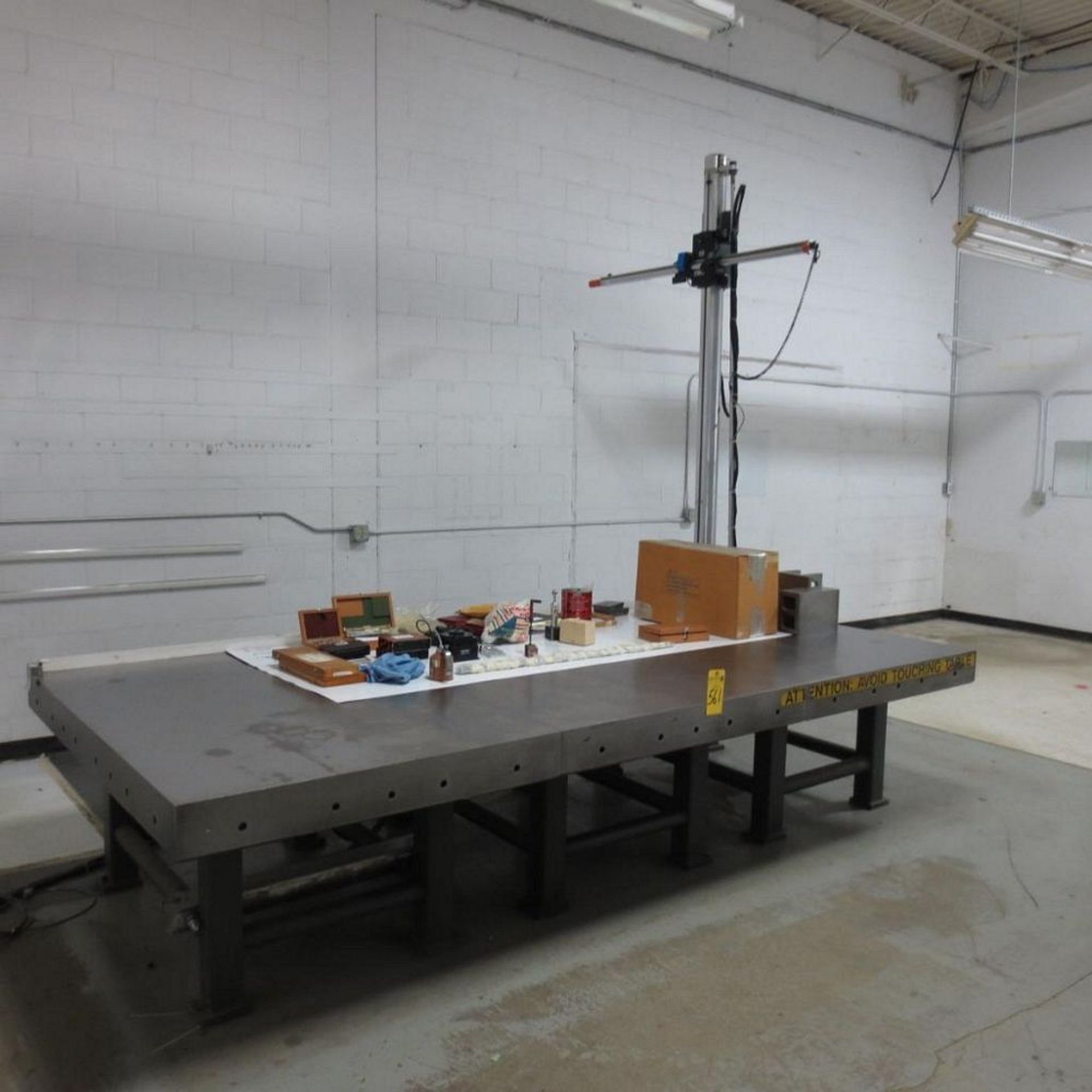 CMM Horizontal Arm Measuring Marching, 141 3/4" X 68" Table Work Area, Model 72A, Year 1992, S/N 792