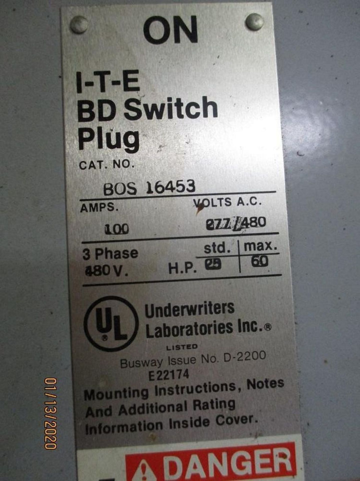 ITE 480V Buss Plugs - Bild 2 aus 2