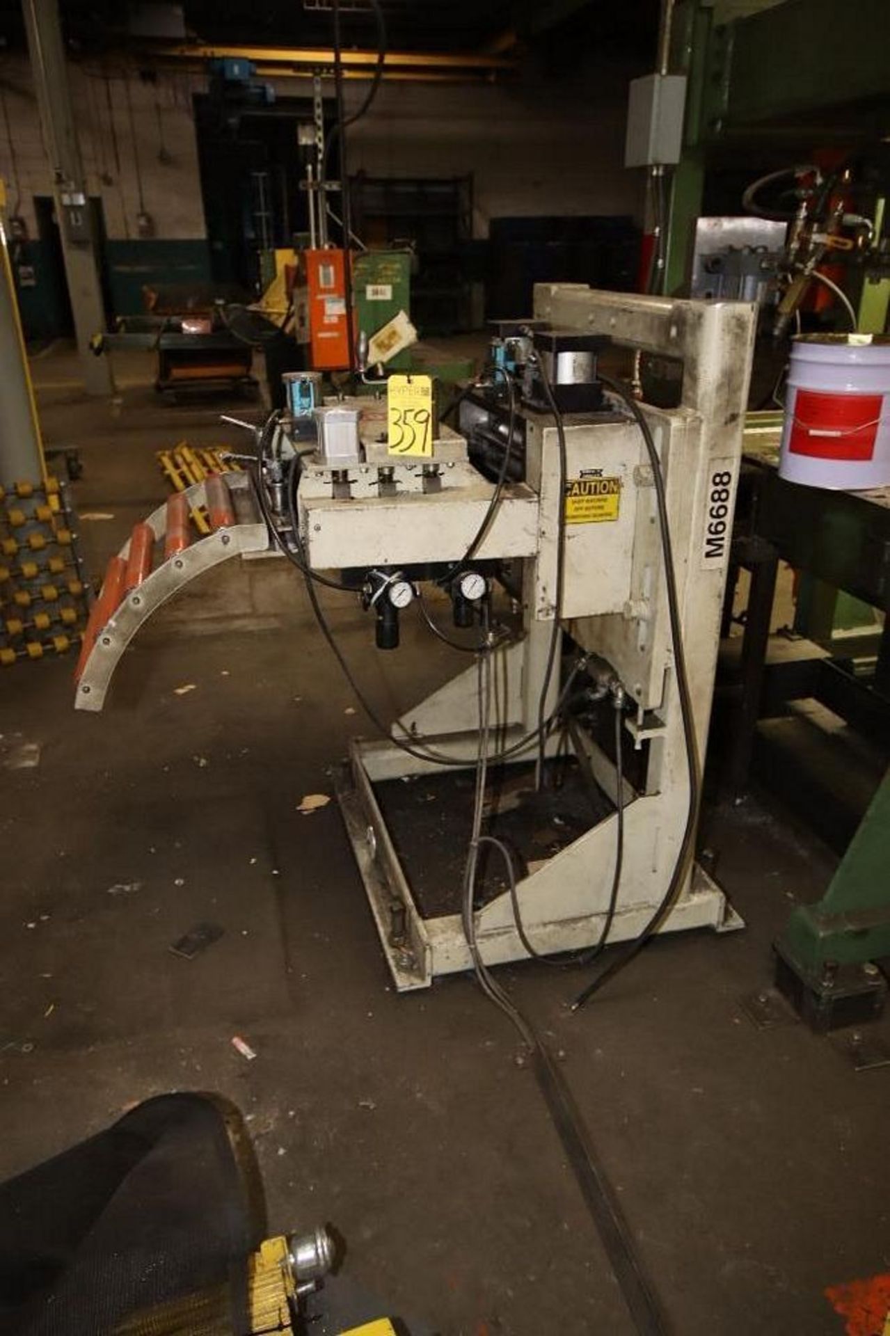 Rowe Press Feed /Straightner Model PMLT 218 PTS 1.5-18 *Subject to Bulk Bid