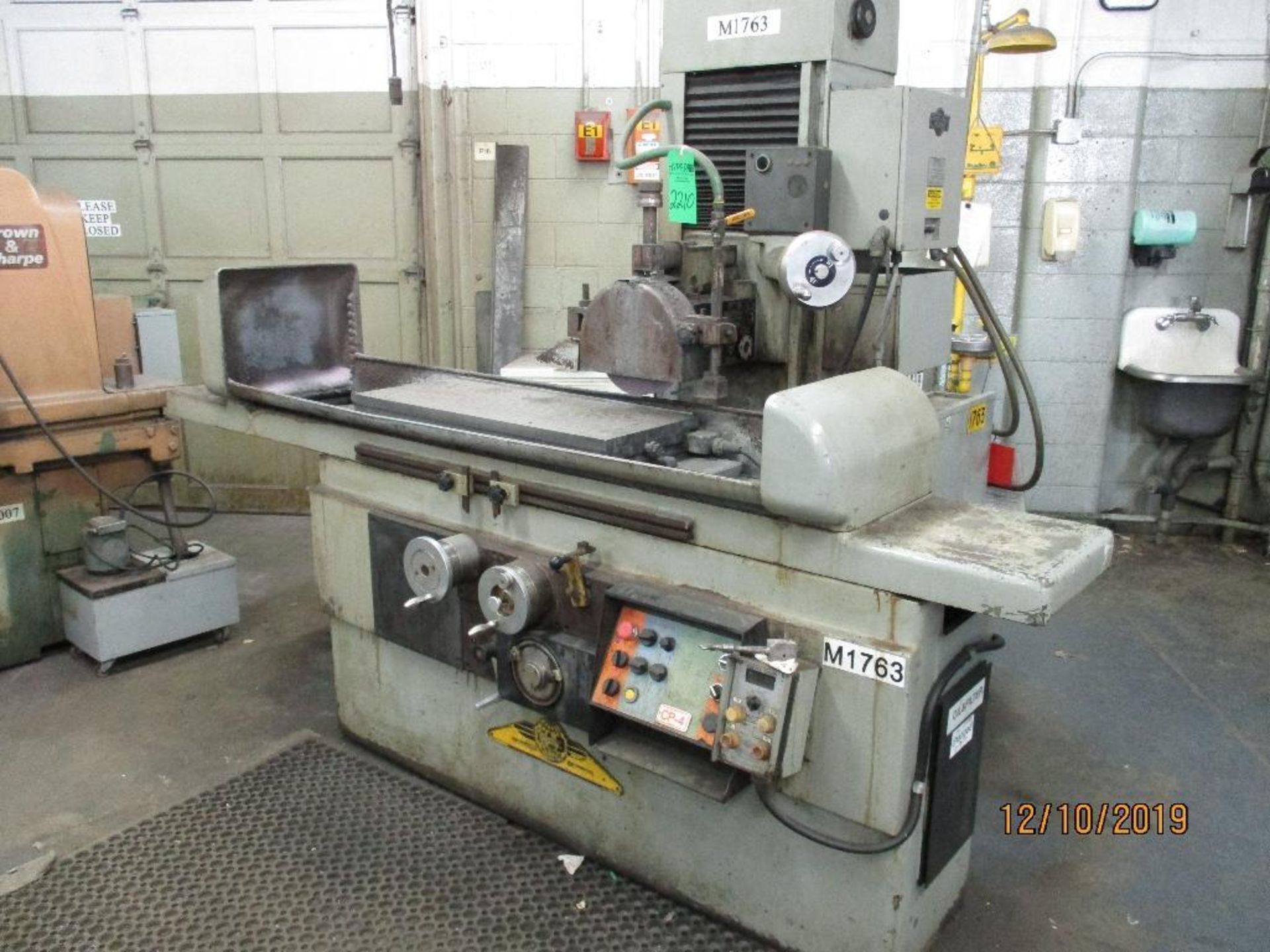 E.L.B. Schliff Surface Grinder, Power Feed Bed, 34" x 14" Magnetic Chuck, M/N CEV3-6-20841