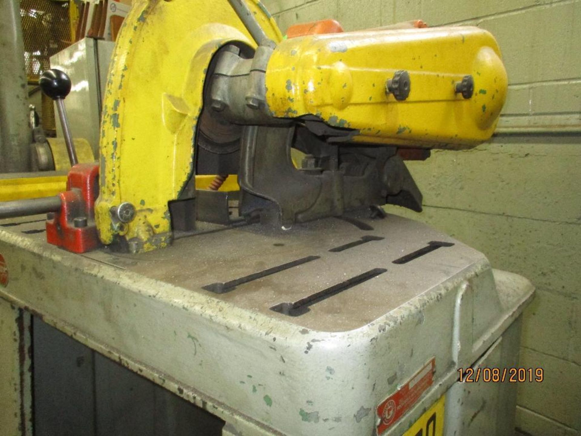 Delta Rockwell 10" Chopsaw, 3hp S/N 114-2358 - Image 3 of 4