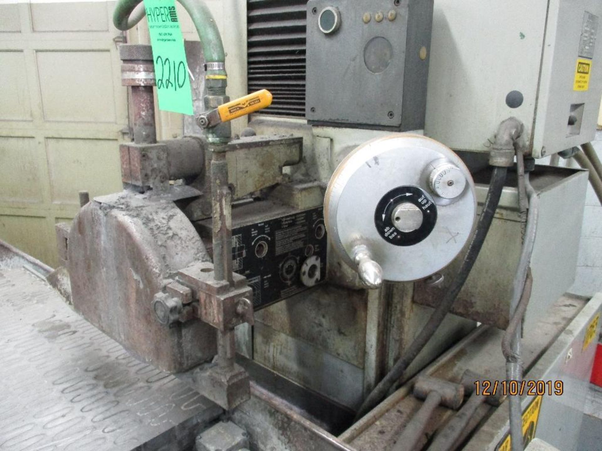 E.L.B. Schliff Surface Grinder, Power Feed Bed, 34" x 14" Magnetic Chuck, M/N CEV3-6-20841 - Image 6 of 14