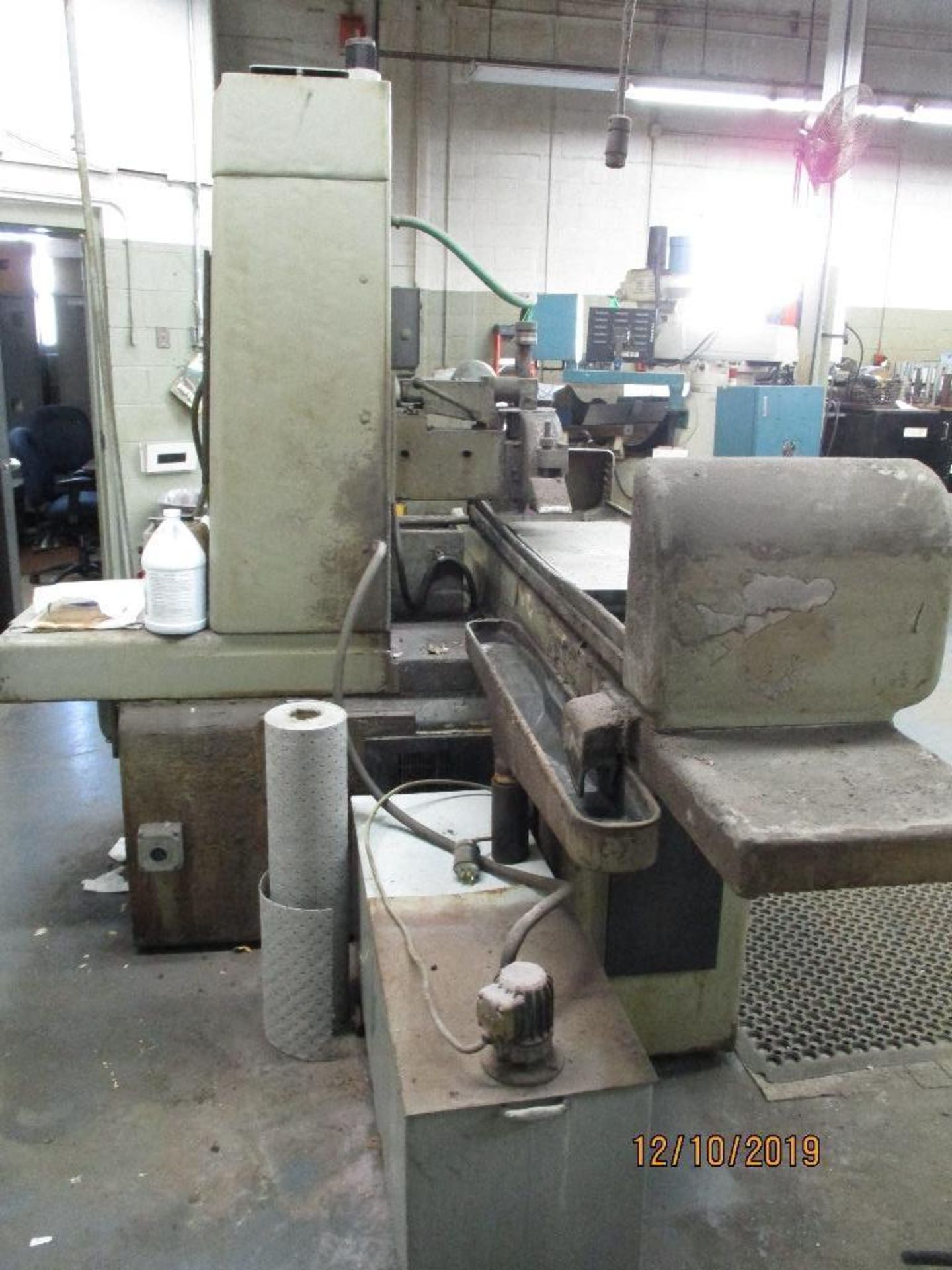 E.L.B. Schliff Surface Grinder, Power Feed Bed, 34" x 14" Magnetic Chuck, M/N CEV3-6-20841 - Image 5 of 14