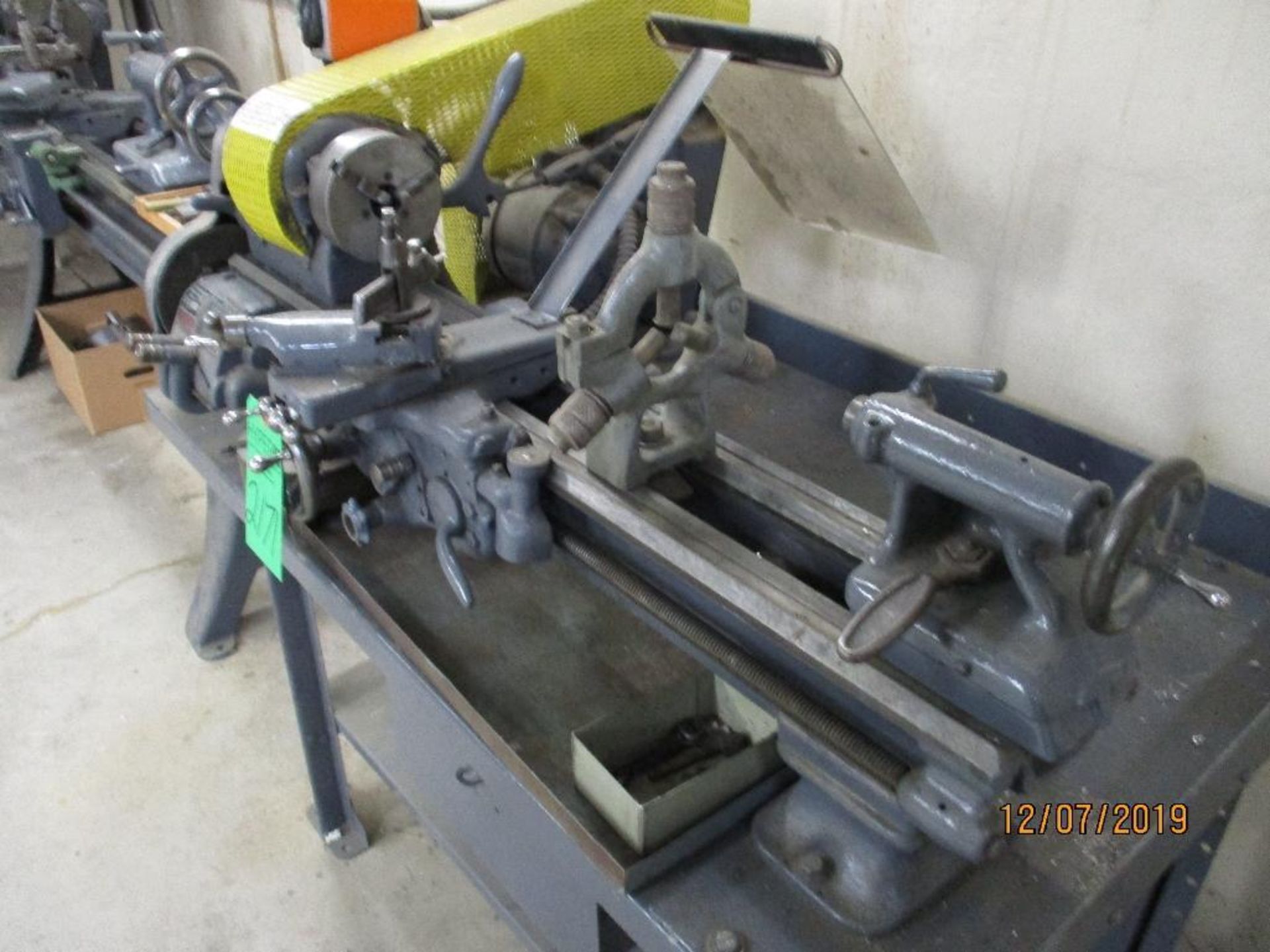 Southbend Precision Lathe With Steady Rest, 9" Swing, 2' Between Centers, 3/4" Hole Thru Center, 5" - Image 2 of 4