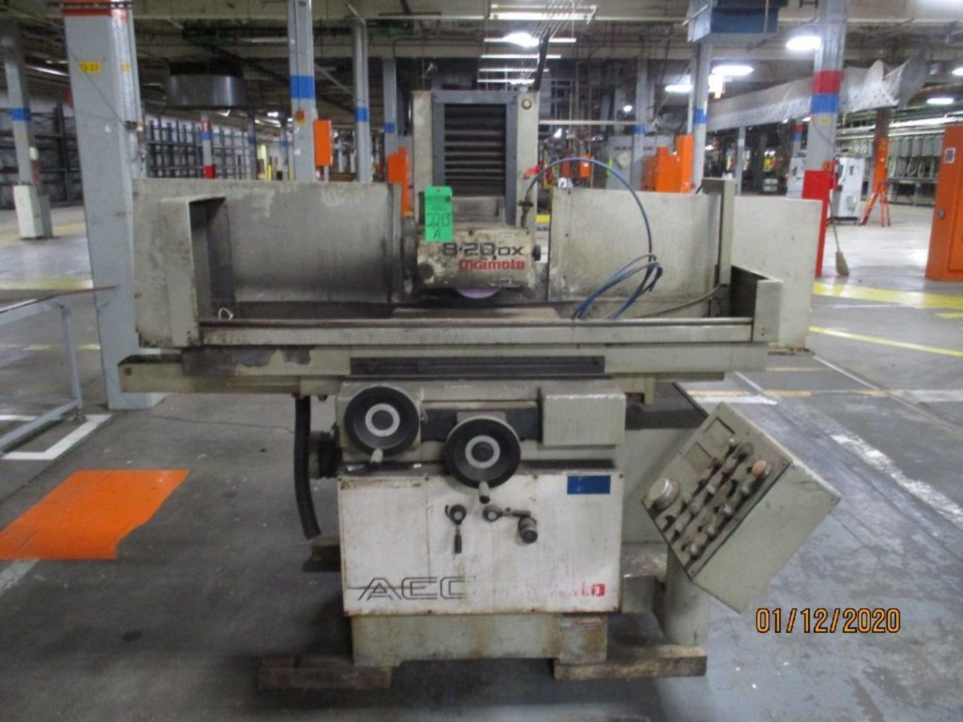 Okomoto Model ACC- 8.20DX Surface Grinder, 20" X 8" Mag Chuck, 8 X 1 inch OD X With Wheel Size, 8000 - Image 5 of 5