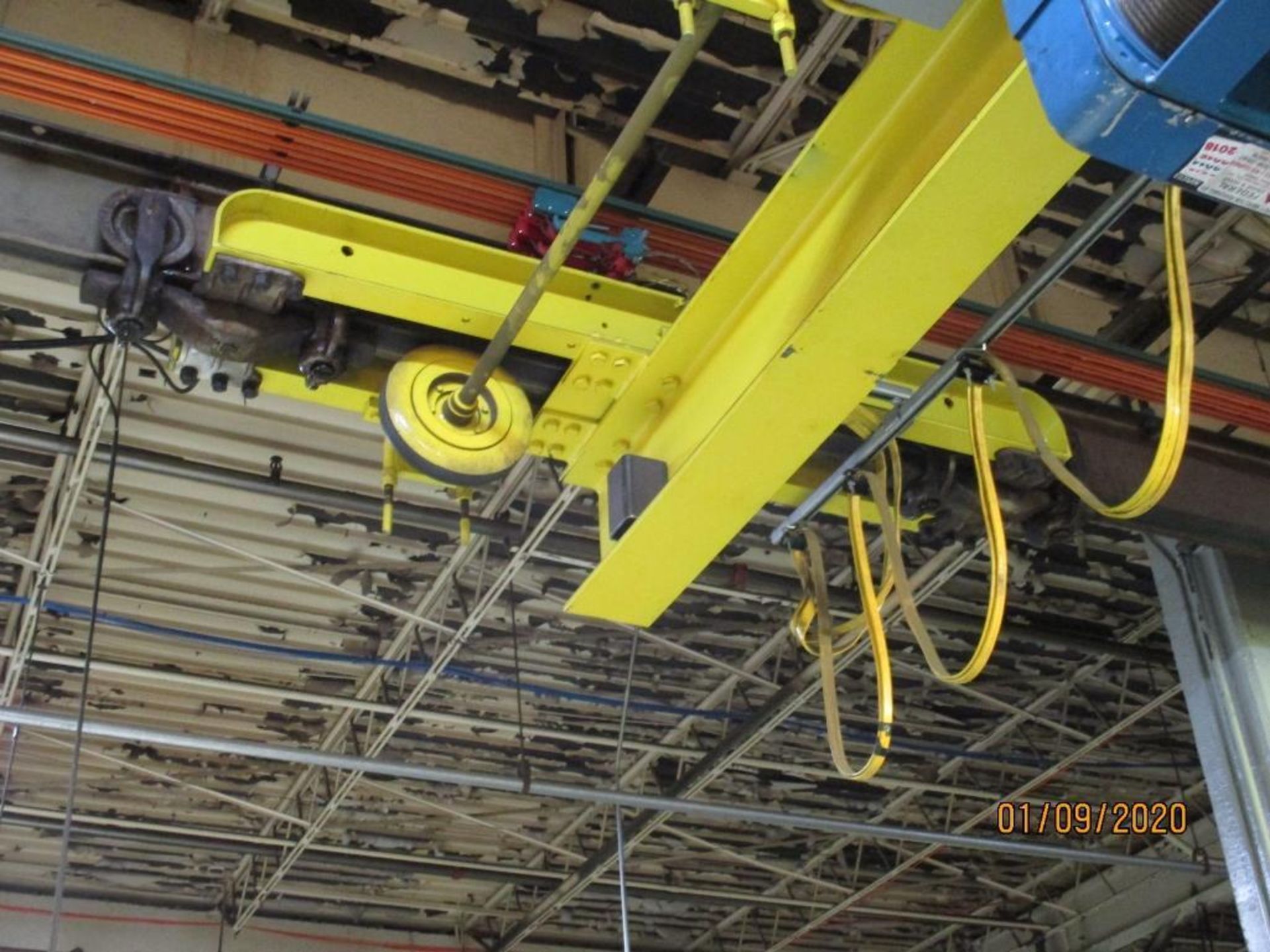 Shawbox Bridge Crane With 5-Ton Hoist, Approx. 19' Long, No Rail - Image 4 of 5