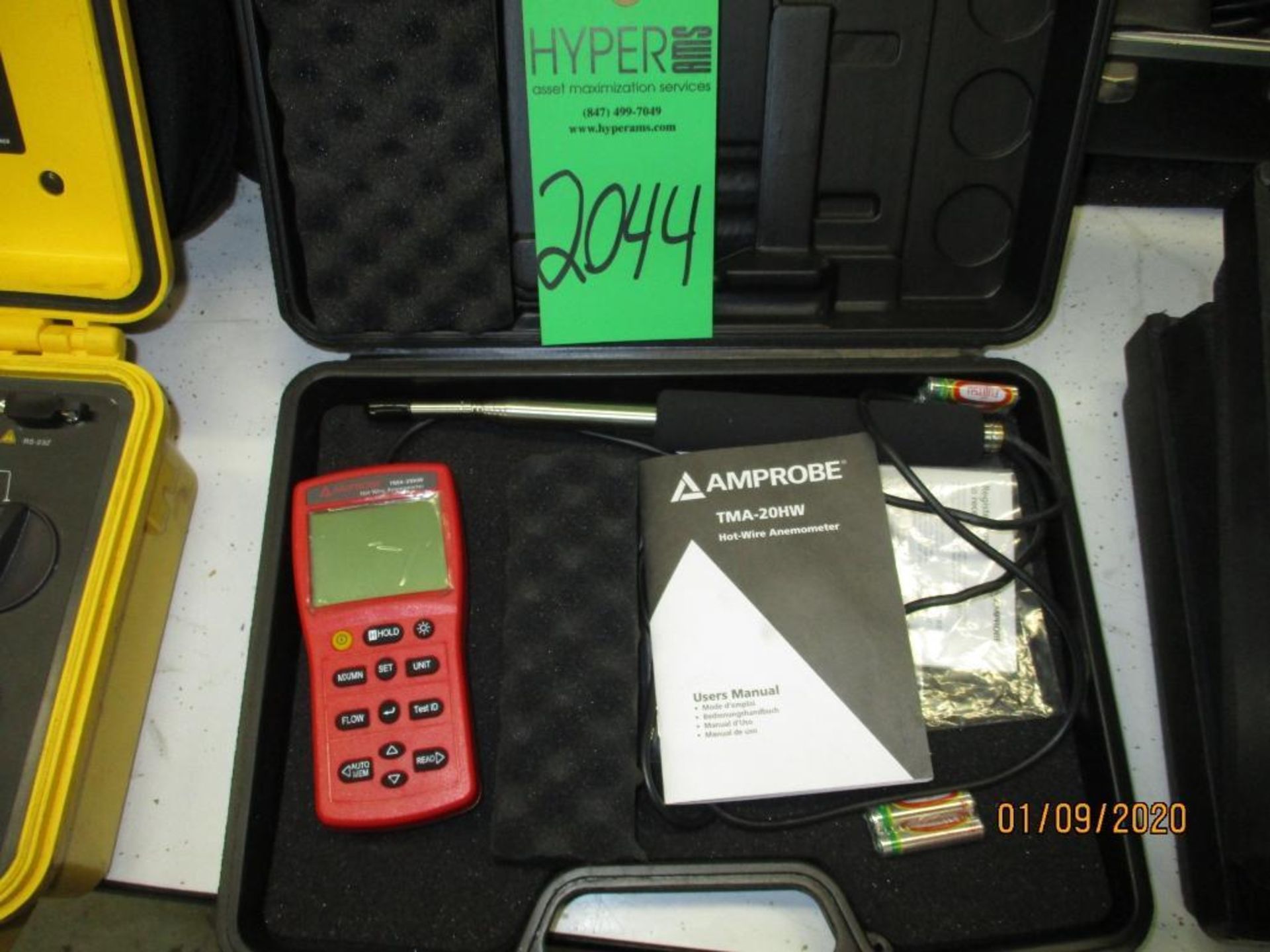 Amprobe Hot Wire Anemometer M/N TMA-20HW