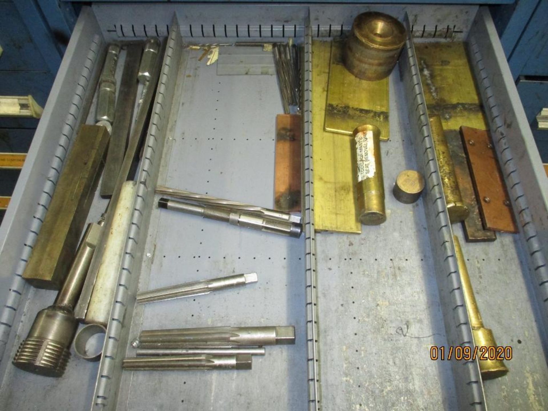 Eight Drawer Vidmar Cabinet Plus Contents Of Allen Wrenches, C-Clamps, Tube Benders, Pullers Etc. - Image 5 of 10