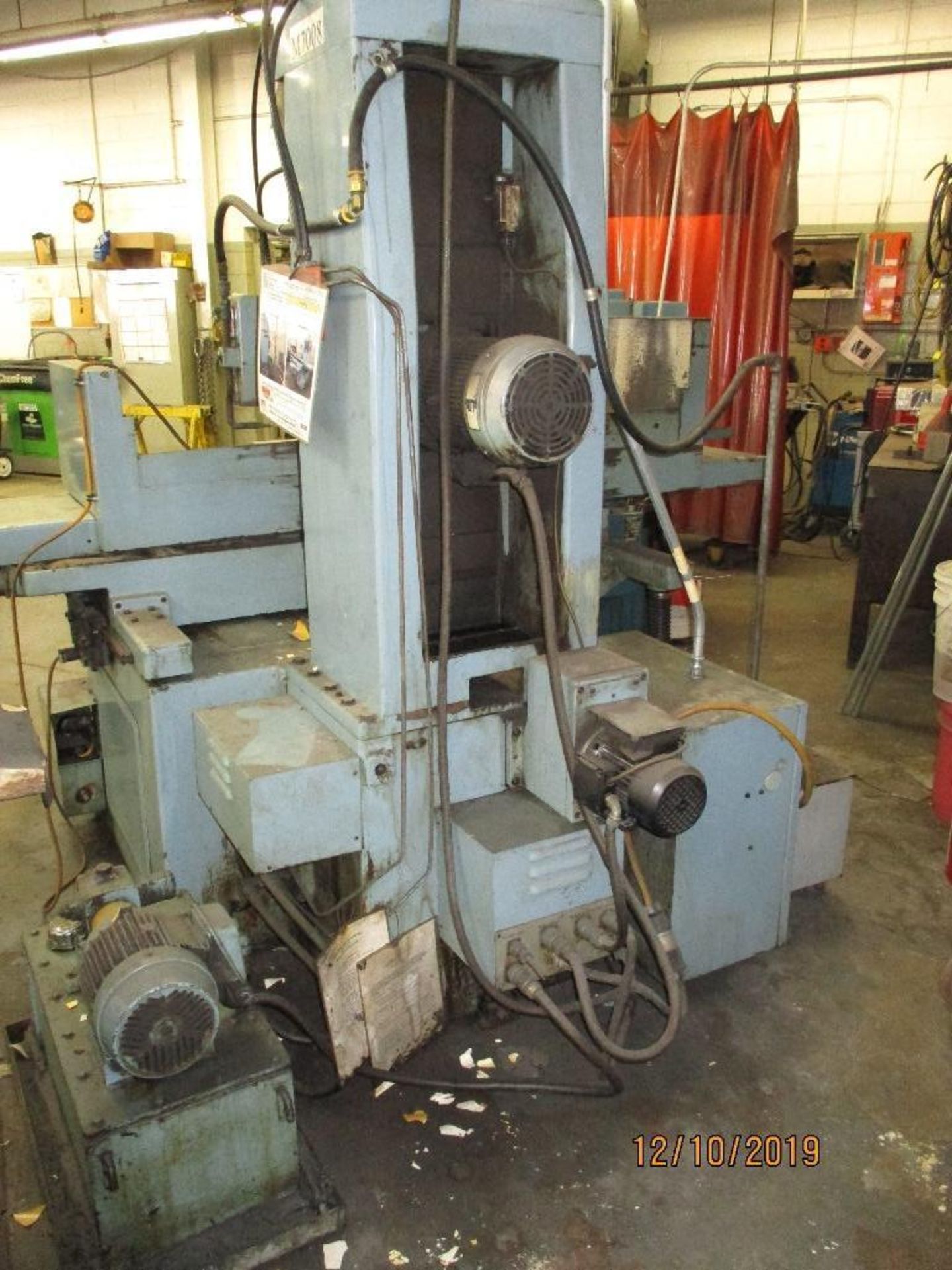 Nicco Surface Grinder, Power Feed Bed, 32" x 16" Magnetic Chuck, M/N NSG S/N J4101 - Image 6 of 14