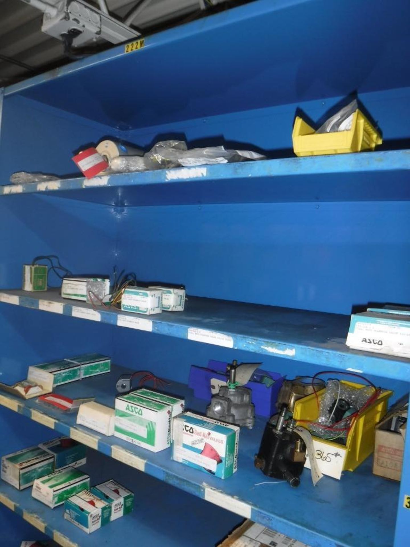 Contents of Shelves 216M Thru 224M-Valves,Balancers,Ross Valves,Solenoids,Red Hat Valves,Elements, E - Image 14 of 19