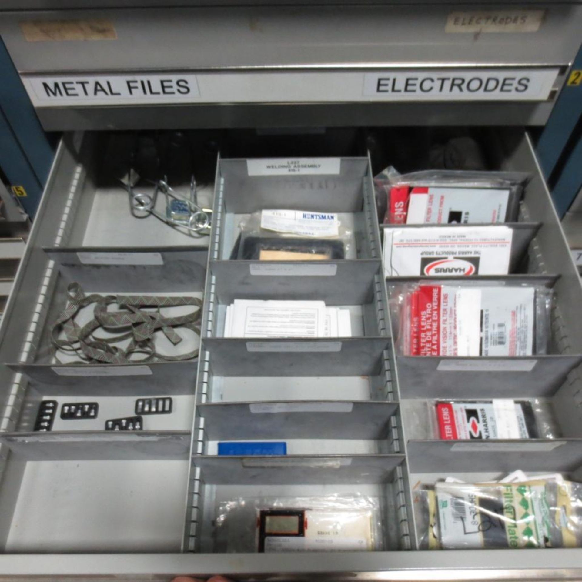 Edsal 9 Drawer Cabinet With Contents - Image 4 of 7