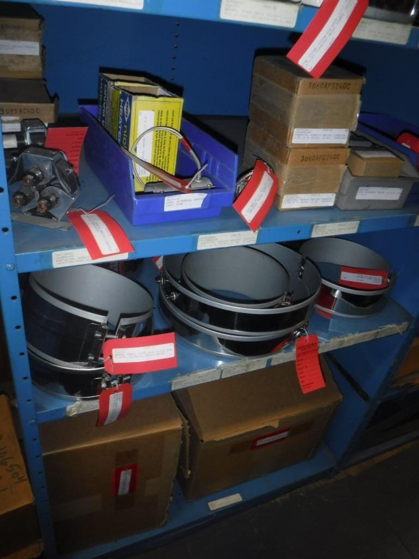 Contents of Shelves 282E Thru 279E-Heater Bands,Temperature Controllers,Weld Timer Switches,Panels, - Image 2 of 11