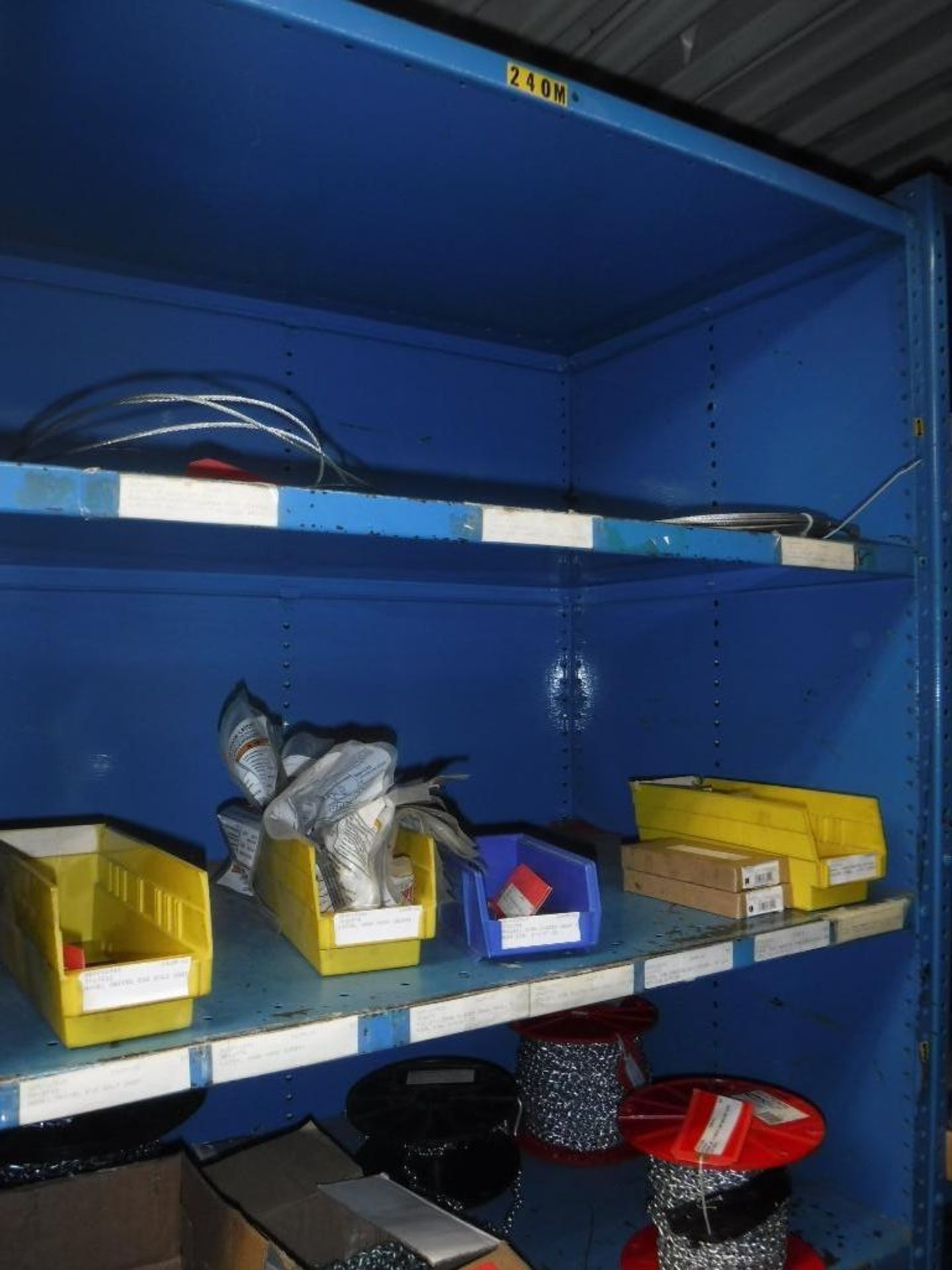 Contents of Shelves 241M Thru 236M-Latches,Sprinkler Head,Brackets,Springs,Valves,Levers,Reinforced - Image 6 of 19