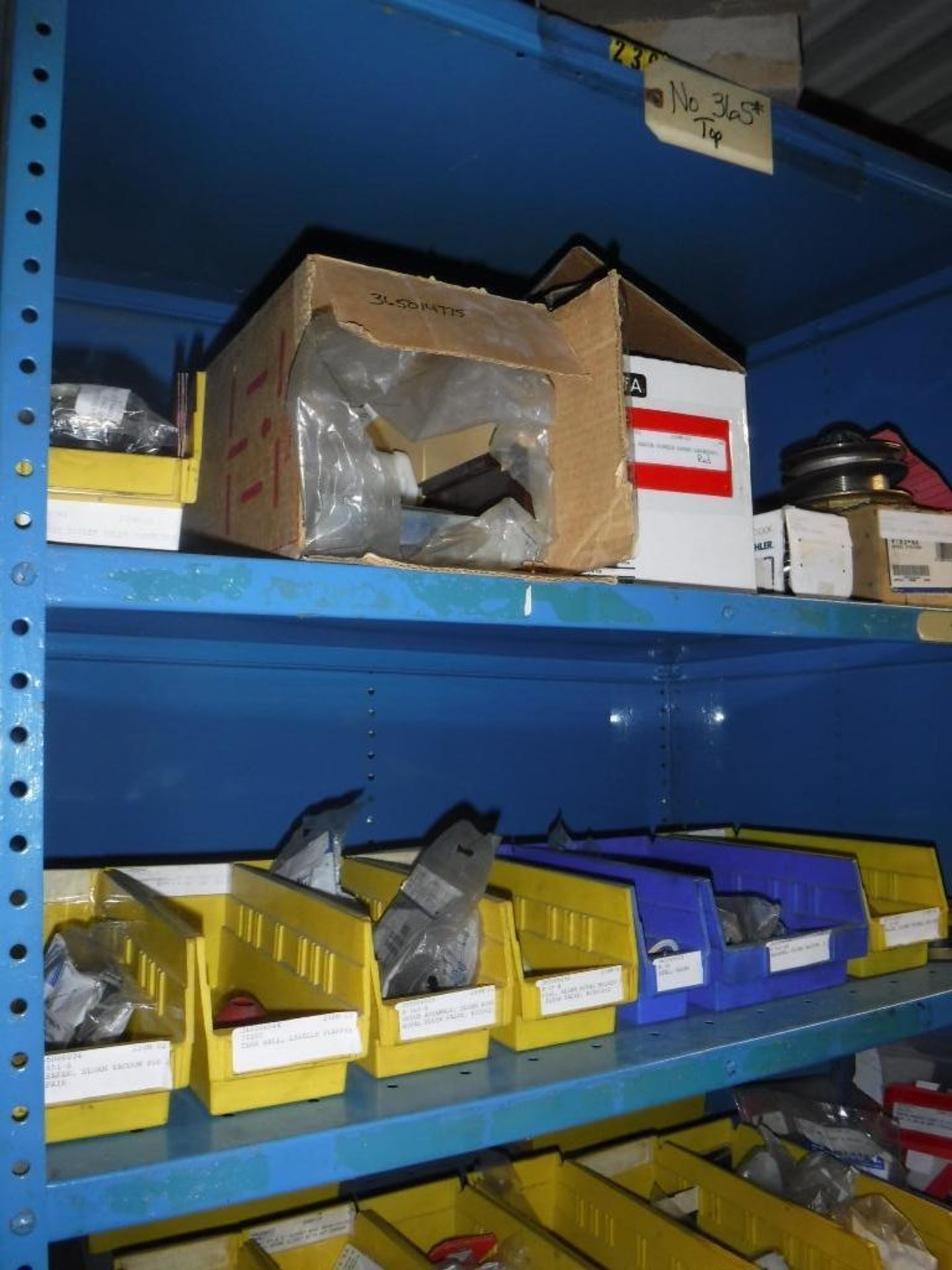 Contents of Shelves 241M Thru 236M-Latches,Sprinkler Head,Brackets,Springs,Valves,Levers,Reinforced - Image 11 of 19