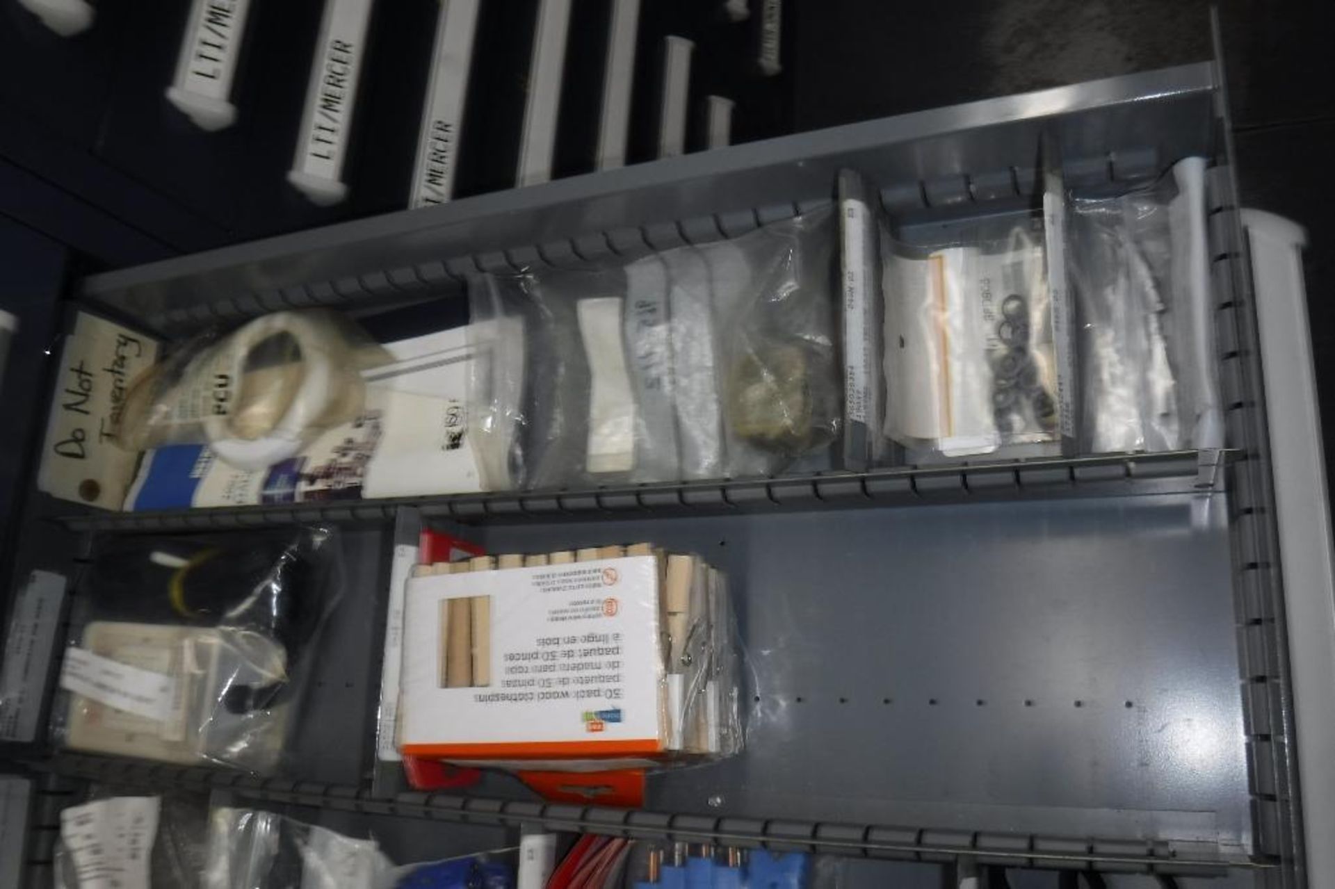 10-Drawer Vidmar Cabinet with Contents-PCU,O-Rings,Vacuum Gauge,Circle Seal Check Valves,Leak Tester - Image 13 of 15