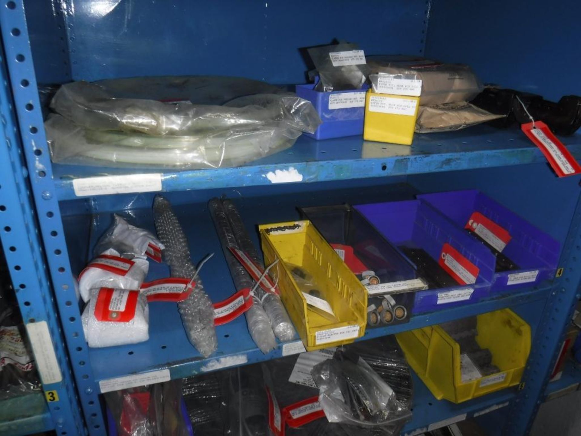 Contents of Shelving 155M Thru 164-5M-Pins,Valves,Shafts,Socket,Actuator,Idler Wheel,Wire Carrier,Ai - Image 29 of 33