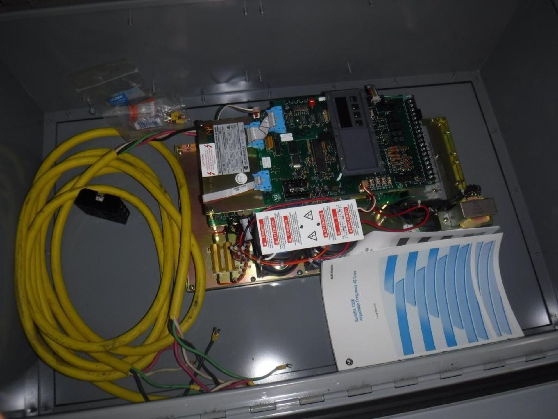 Allen Bradley Drive with Cabinet, LOCATED ON SECOND FLOOR-MUST REMOVE BY 2/14/20-MUST BE REMOVED IN - Image 3 of 5