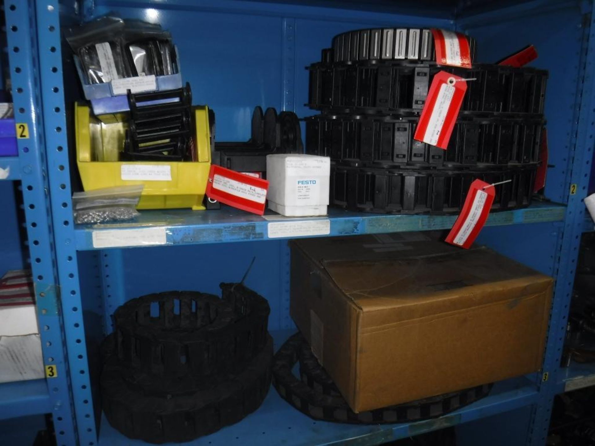 Contents of Shelving 155M Thru 164-5M-Pins,Valves,Shafts,Socket,Actuator,Idler Wheel,Wire Carrier,Ai - Image 8 of 33