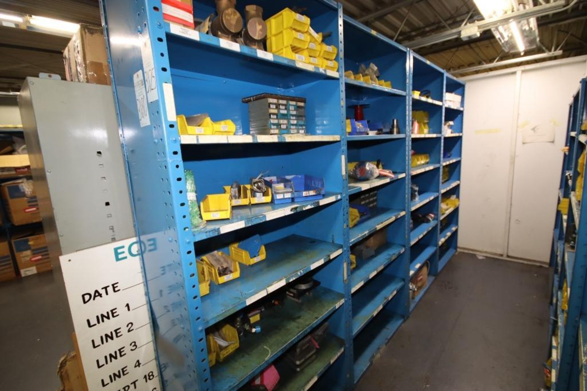 (5) Sections of Adjustable Shelve Units (163-166 & 285), SHELVES/RACKS ONLY-NO CONTENTS, LOCATED ON - Image 2 of 2