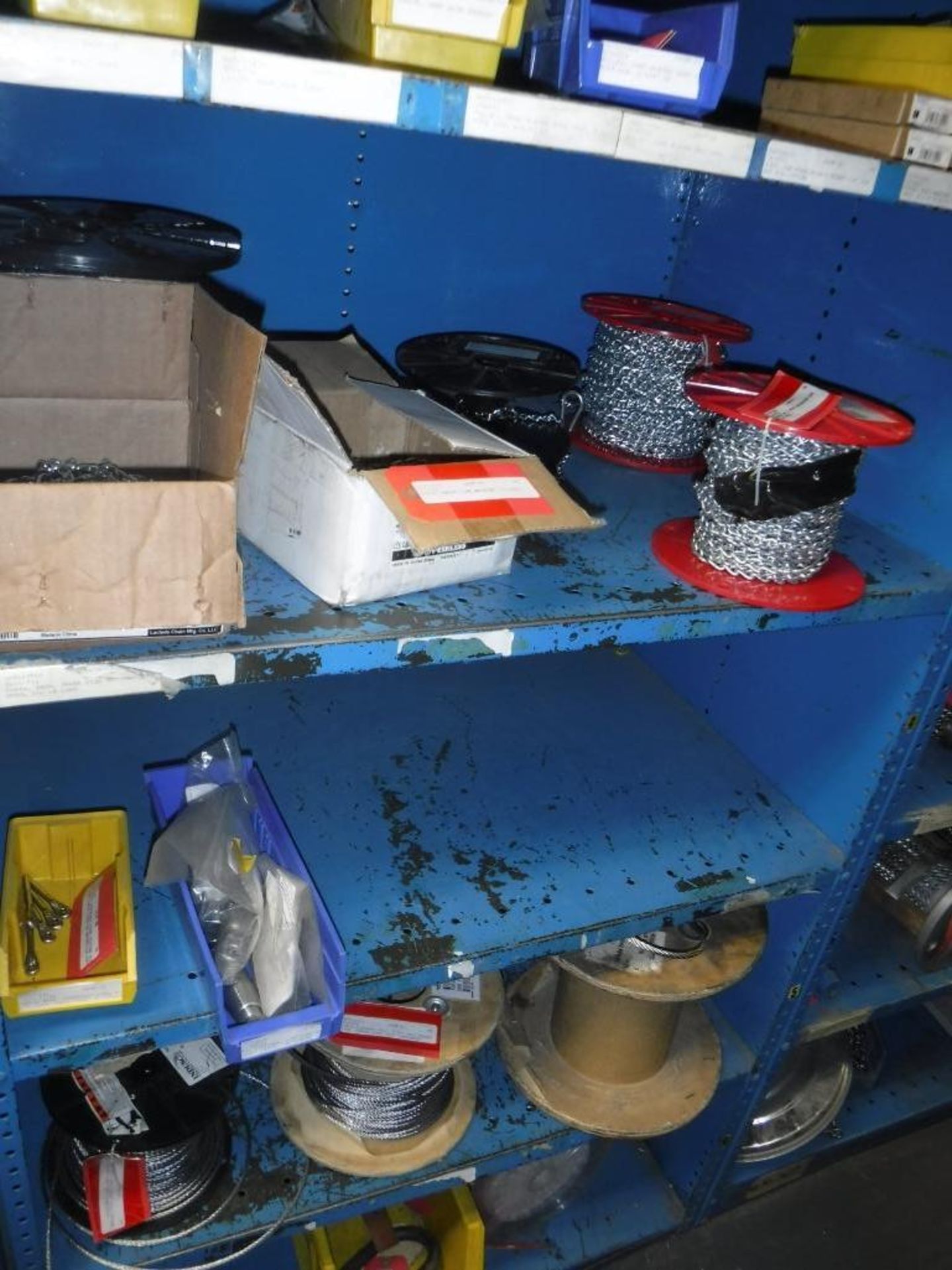 Contents of Shelves 241M Thru 236M-Latches,Sprinkler Head,Brackets,Springs,Valves,Levers,Reinforced - Image 7 of 19