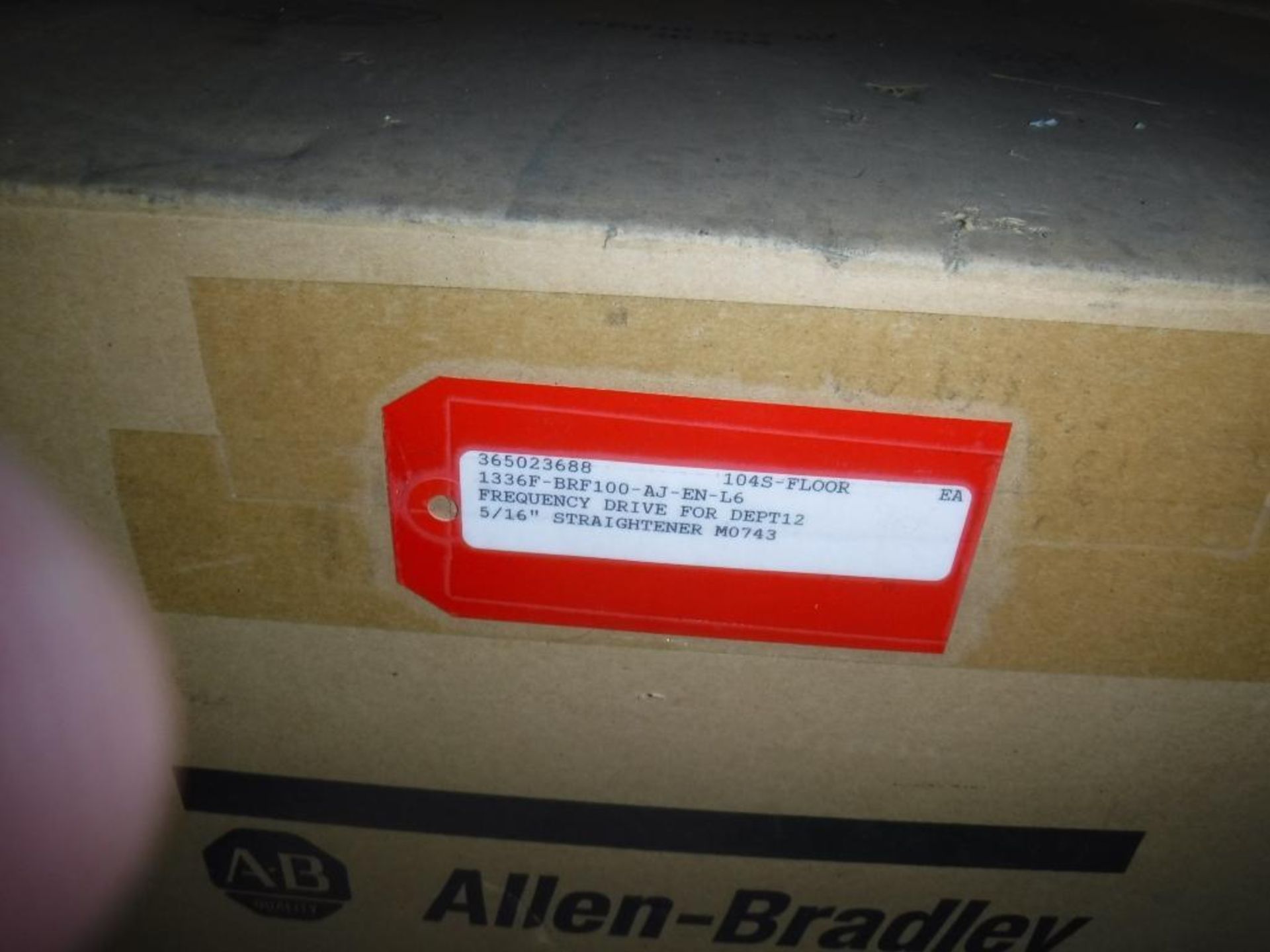 Allen Bradley Drive in Box 1336F-BRF100-AJ-EN-L6, LOCATED ON SECOND FLOOR-MUST REMOVE BY 2/14/20-MUS - Image 2 of 2