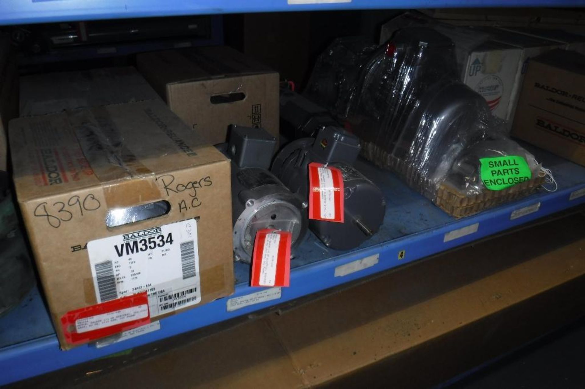 Contents of Rack 507S-Motors, Containers, Etc., MUST REMOVE BY 2/14/20-MUST BE REMOVED IN THE ENTIRI - Image 10 of 27