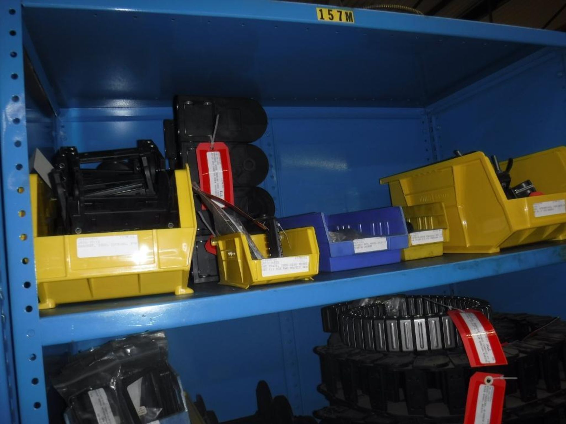 Contents of Shelving 155M Thru 164-5M-Pins,Valves,Shafts,Socket,Actuator,Idler Wheel,Wire Carrier,Ai - Image 7 of 33