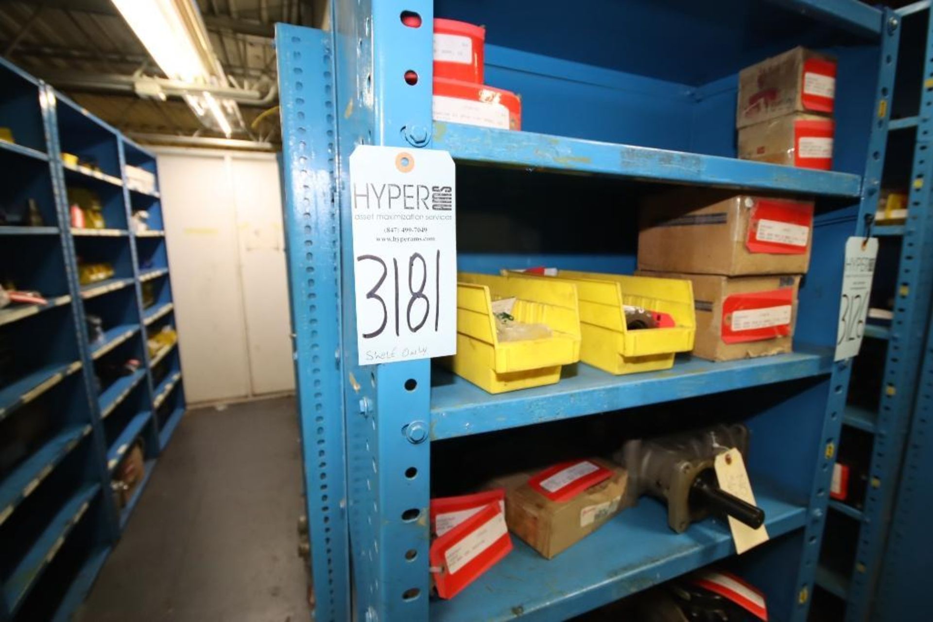 (9) Sections of Adjustable Shelve Units (167-175), SHELVES/RACKS ONLY-NO CONTENTS, LOCATED ON SECOND