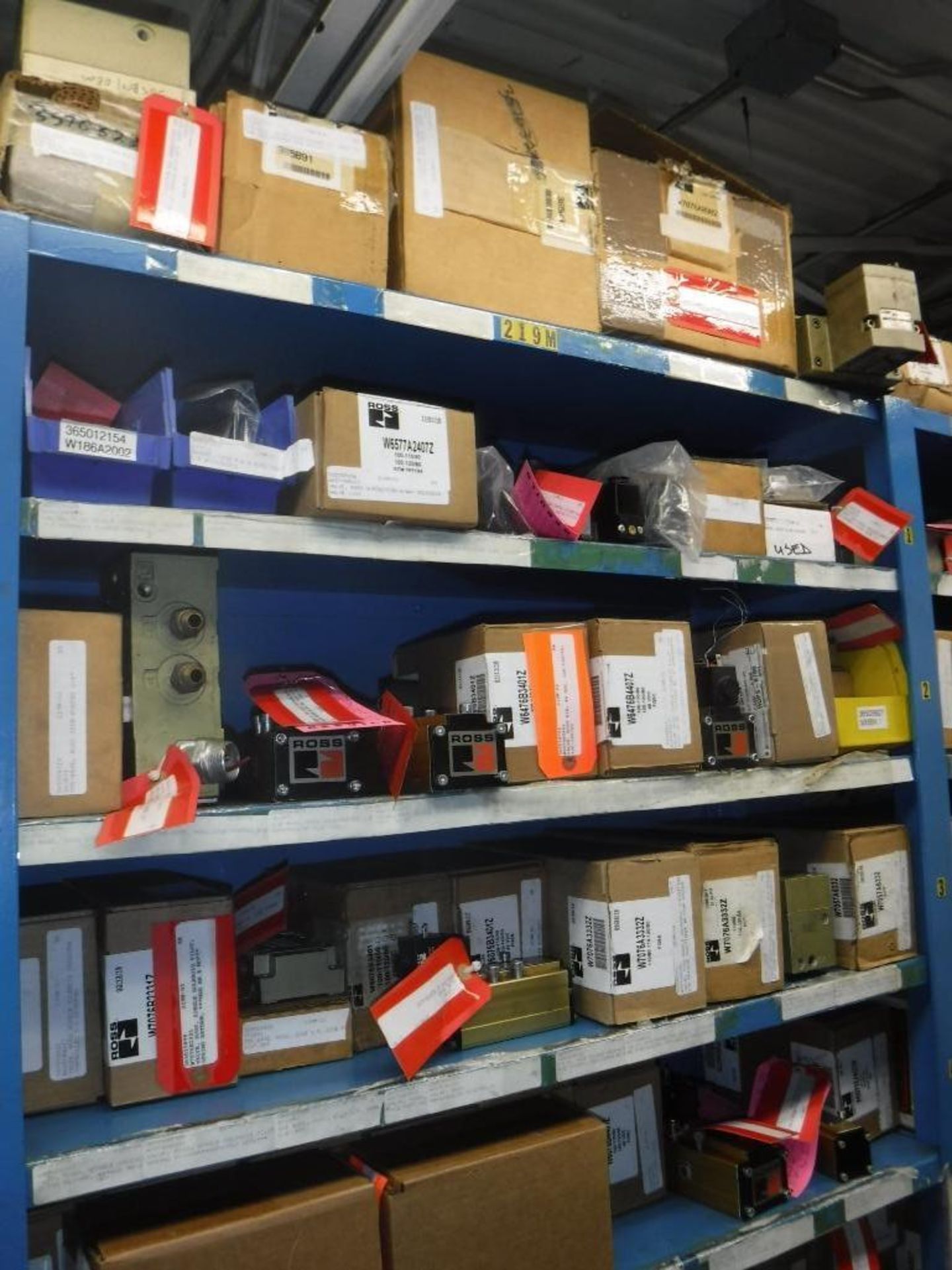 Contents of Shelves 216M Thru 224M-Valves,Balancers,Ross Valves,Solenoids,Red Hat Valves,Elements, E - Image 7 of 19