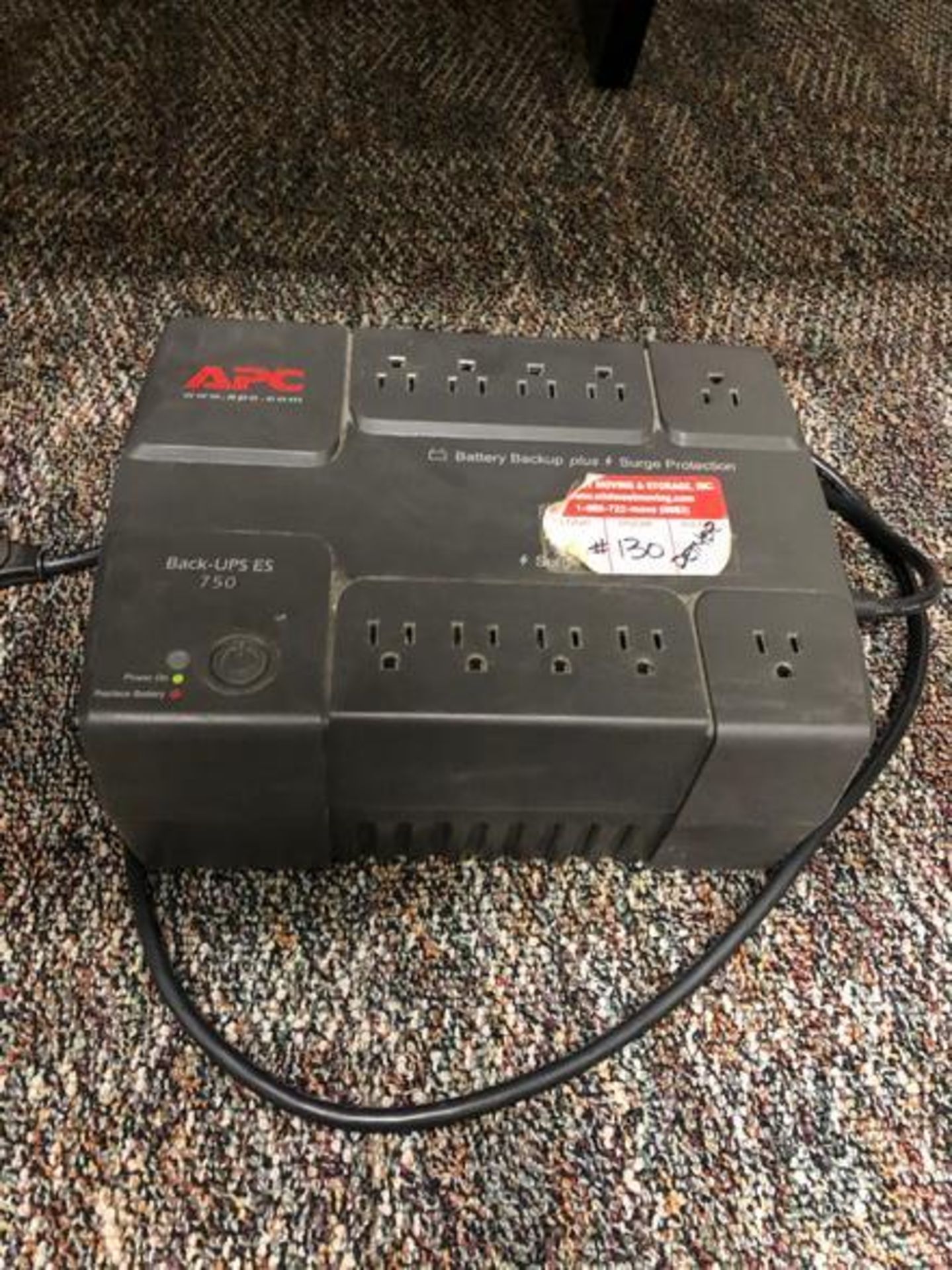 APC Model BE750BB Battery Back-UPS ES