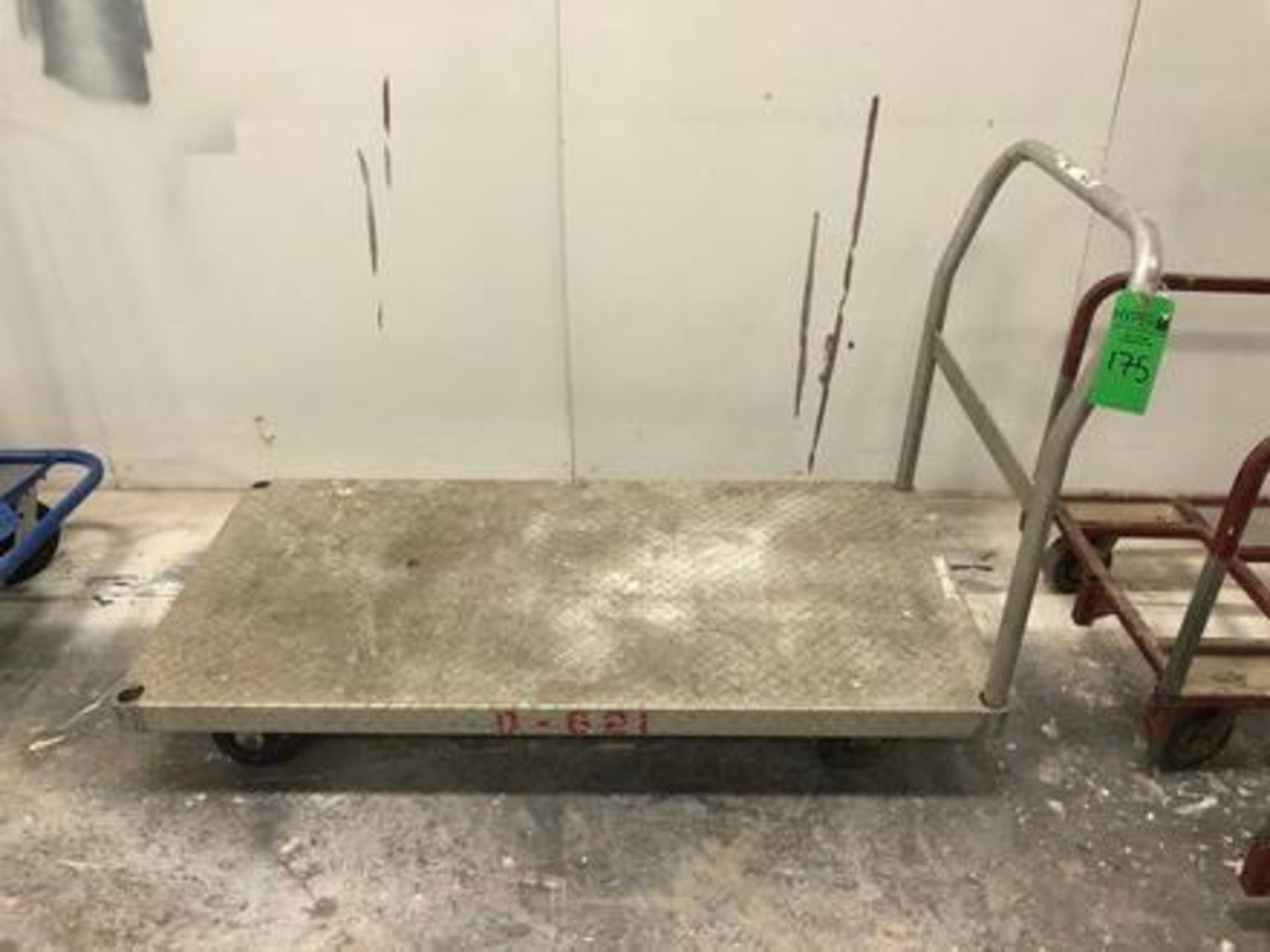 Aluminum Platform Cart, Size 30 x 60"