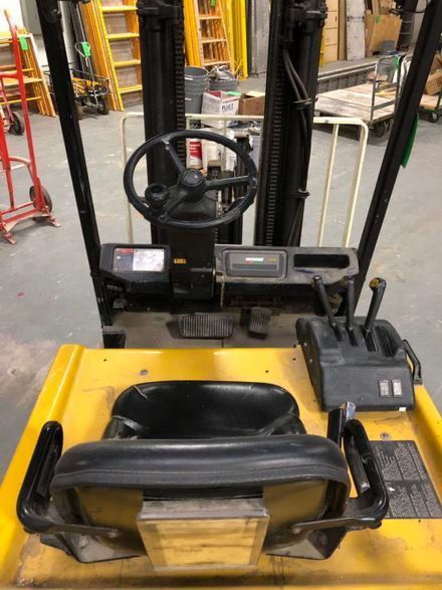 Yale 3,700 Electric Forklift Truck * please inspect not taking a charger * - Image 6 of 17