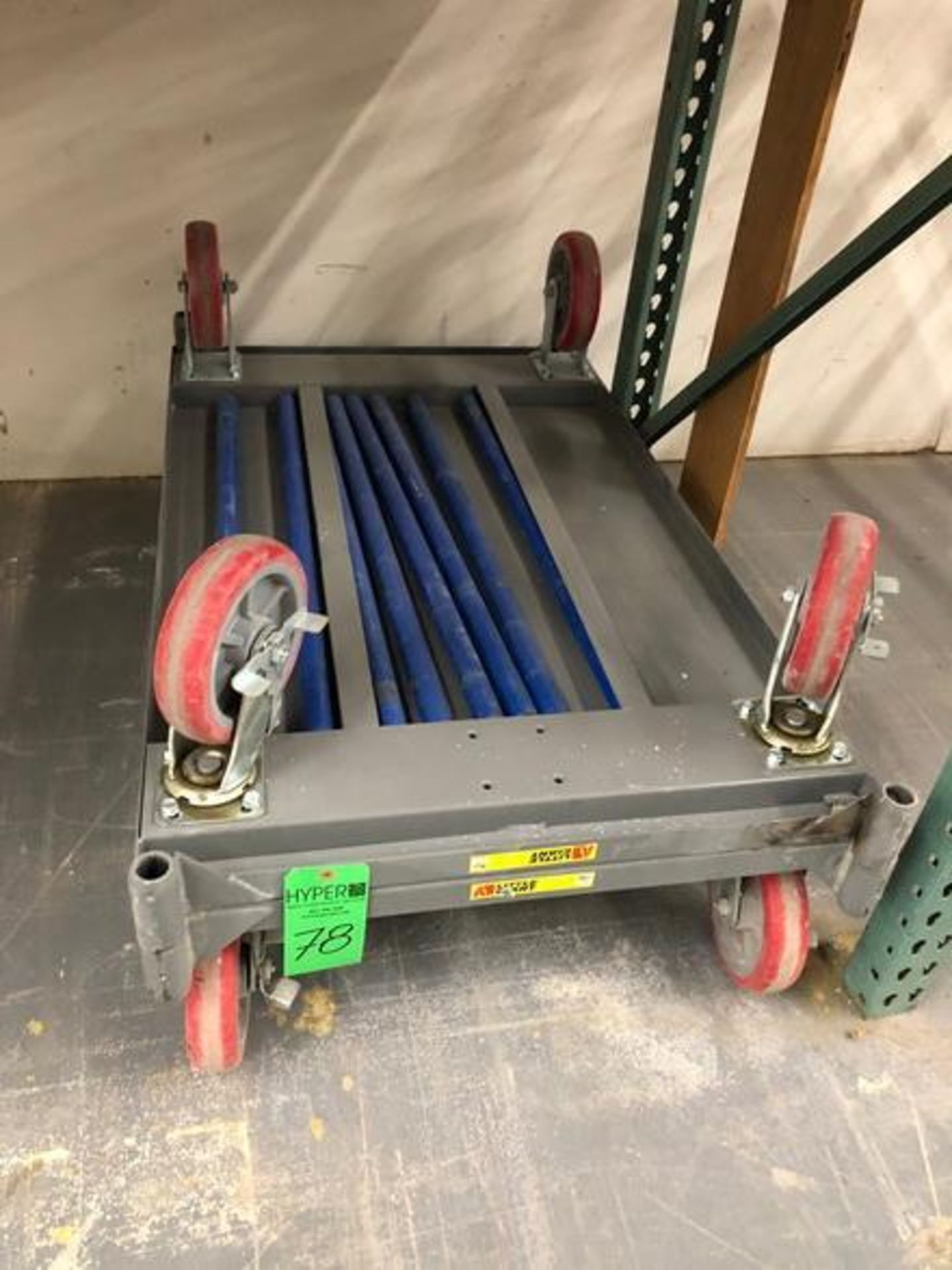 (3) Little Giant Heavy Duty Platform Carts, Size 49"x 30"x 42".